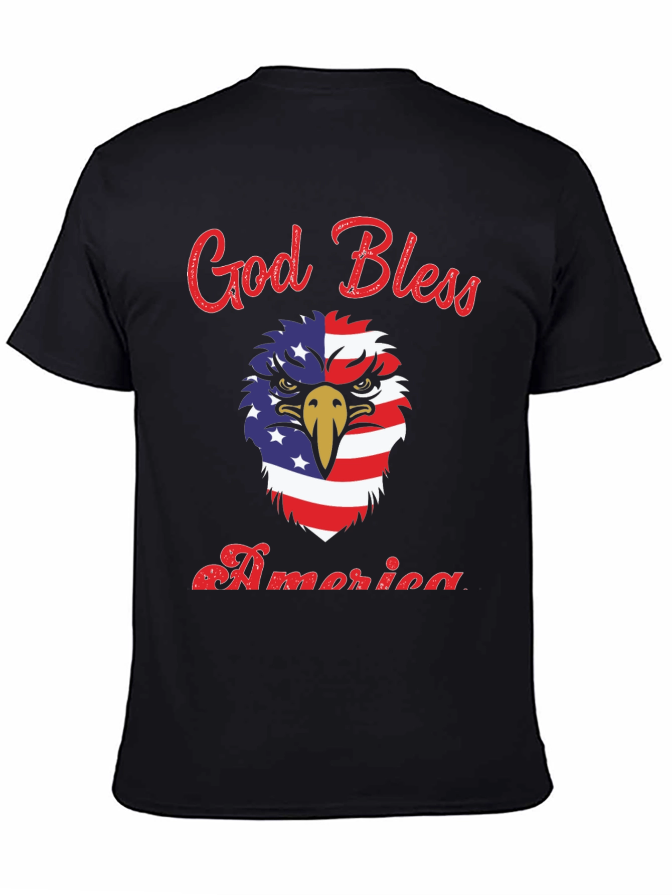 God Bless America Eagle Graphic Tee