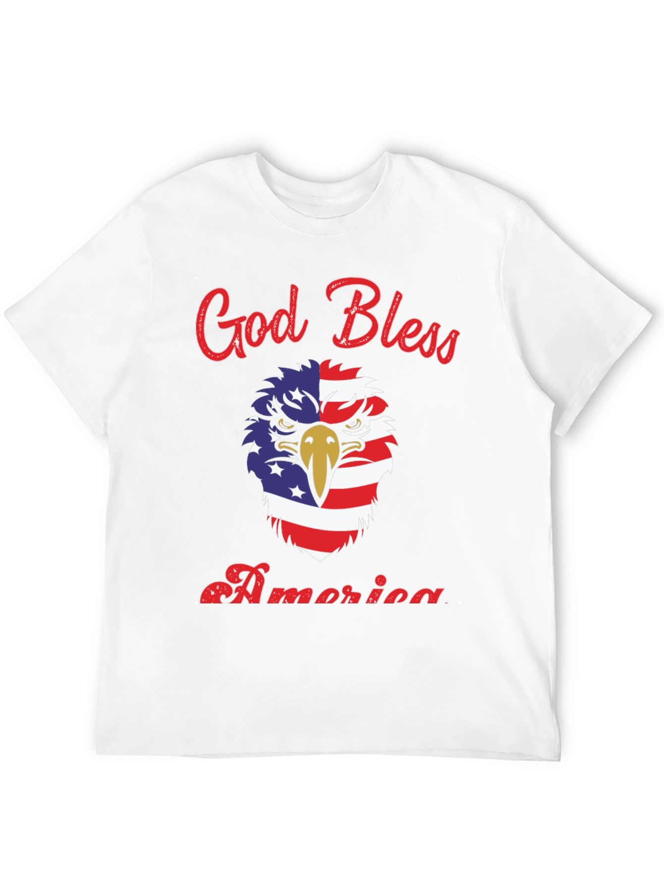 God Bless America Eagle Graphic Tee