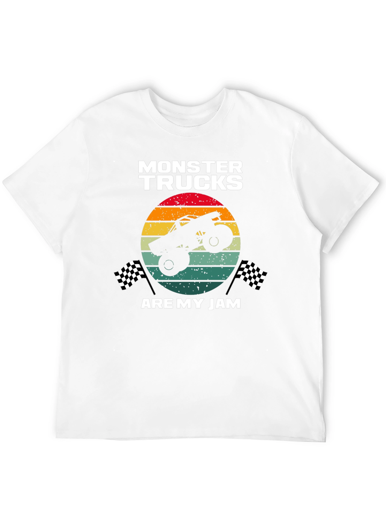 Monster Truck Are My Jam Graphic Tee
