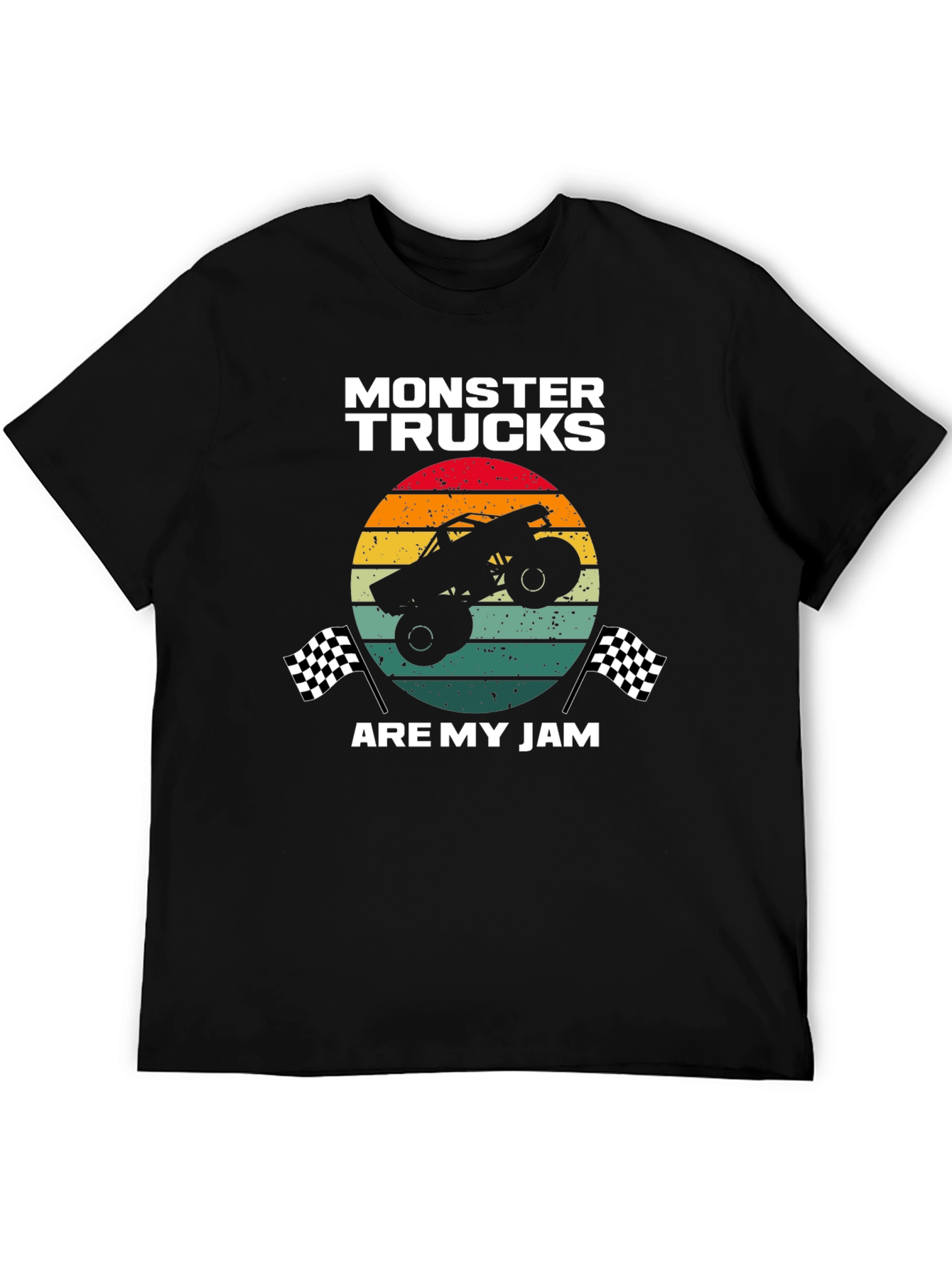 Monster Truck Are My Jam Graphic Tee