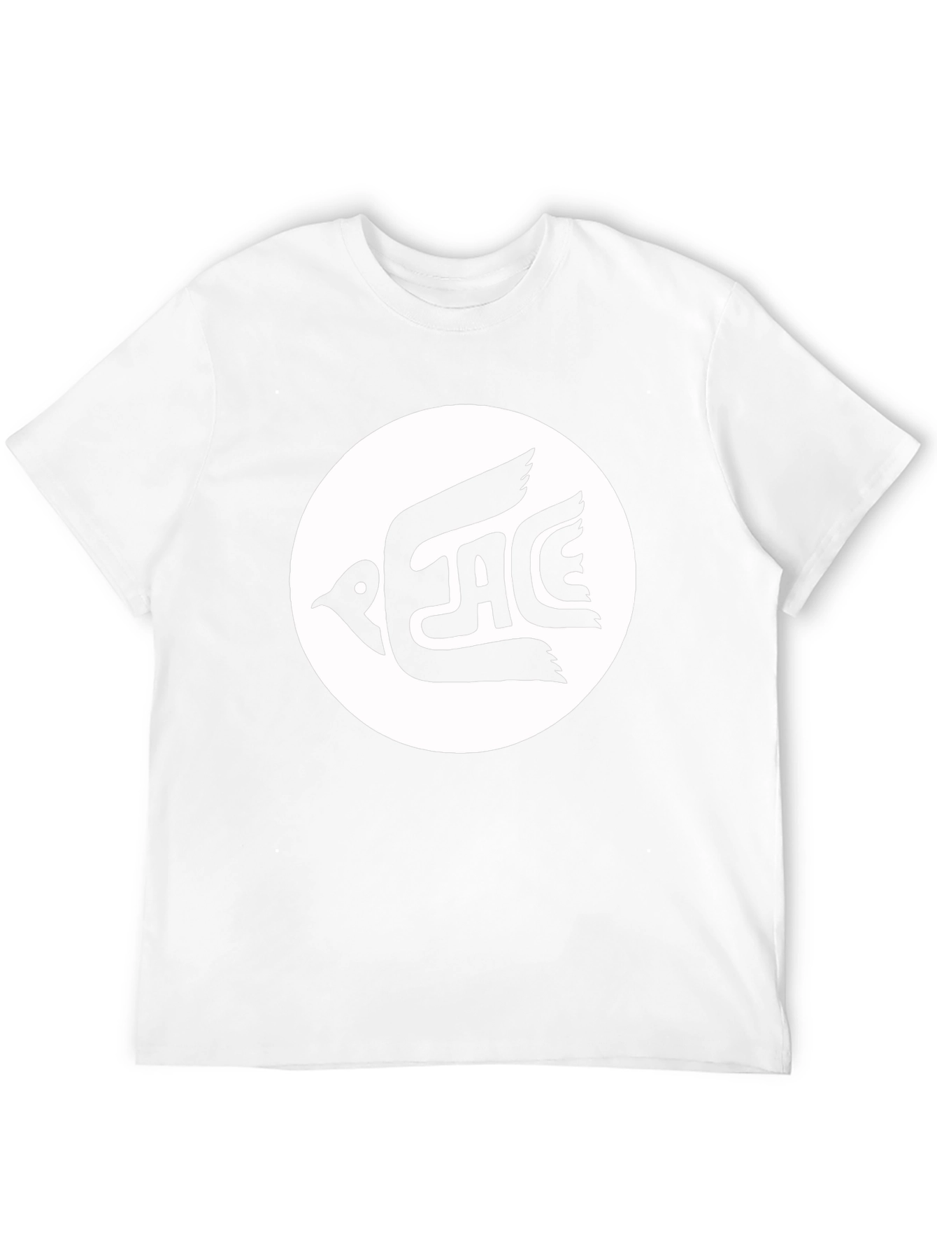 Peace Dove Graphic Tee - Classic Black T-Shirt