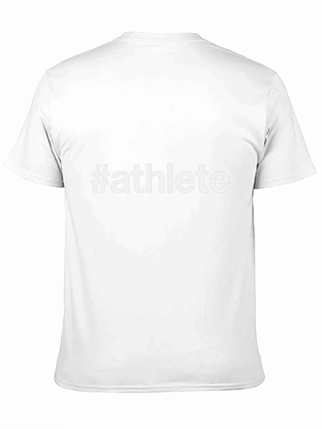 #Athlete Graphic Tee - Black Unisex T-Shirt