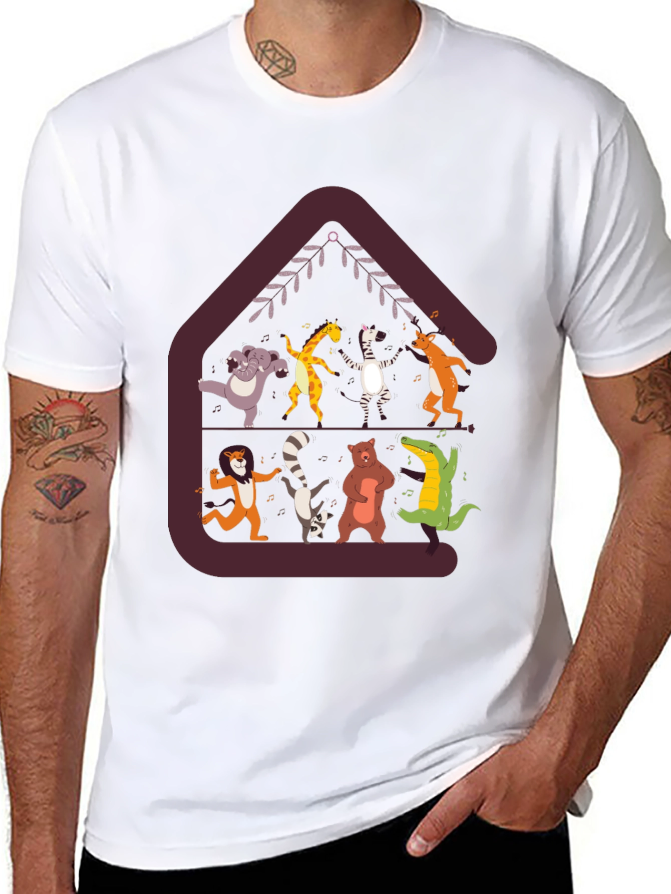 Dancing Animal House Graphic Tee