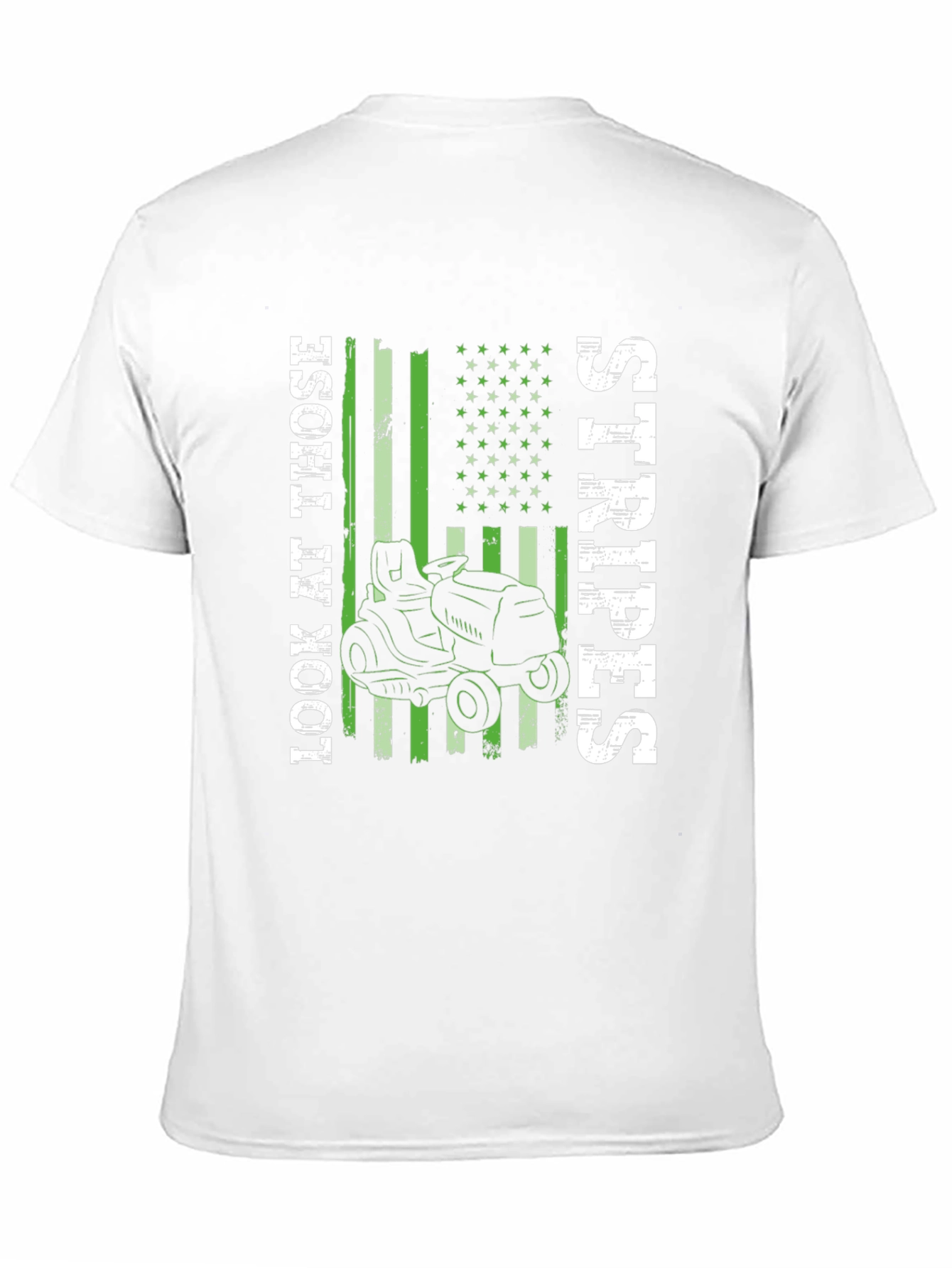 Lawn Mowing Stripes T-Shirt