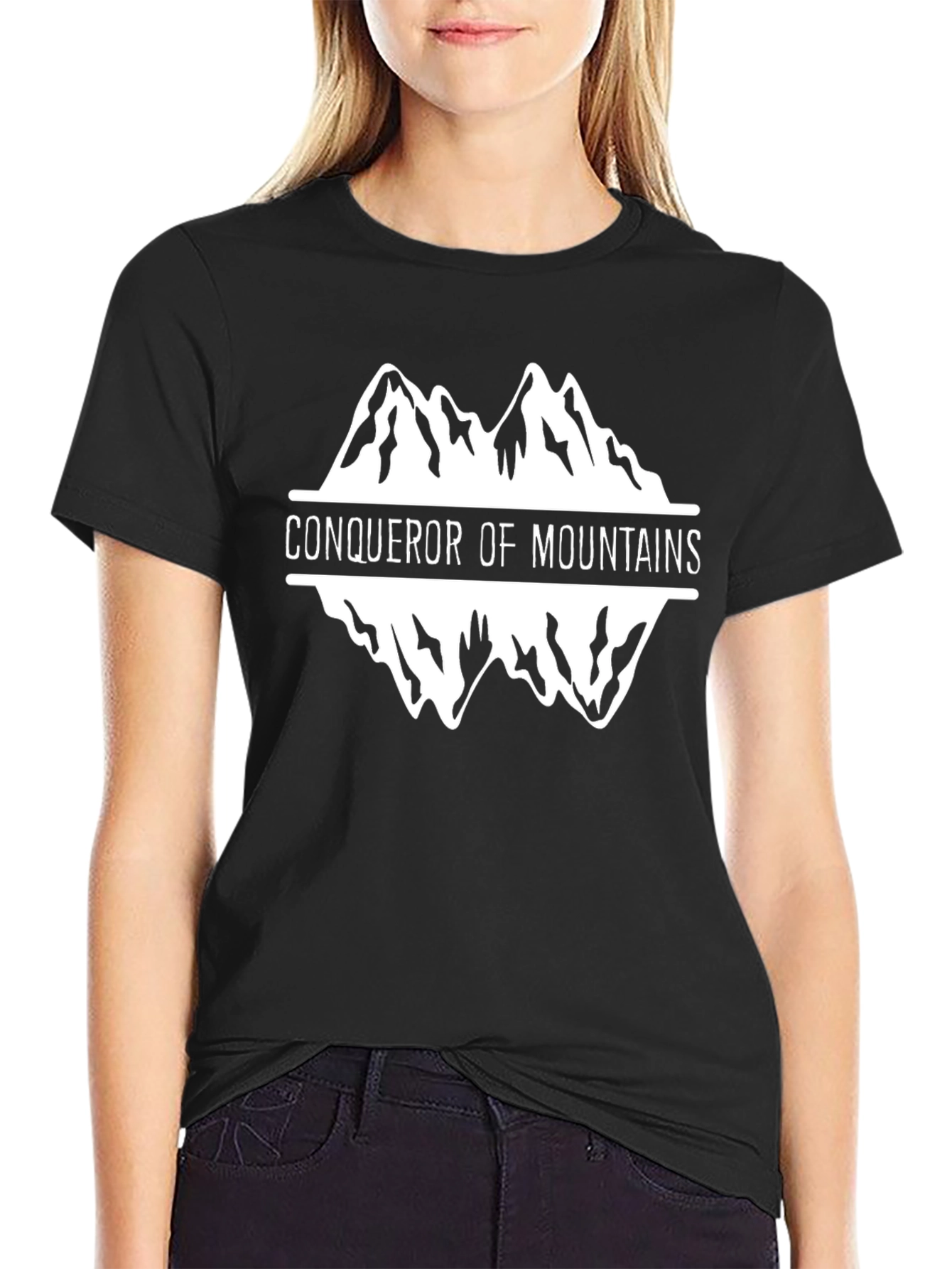 Conqueror of Mountains Graphic T-Shirt