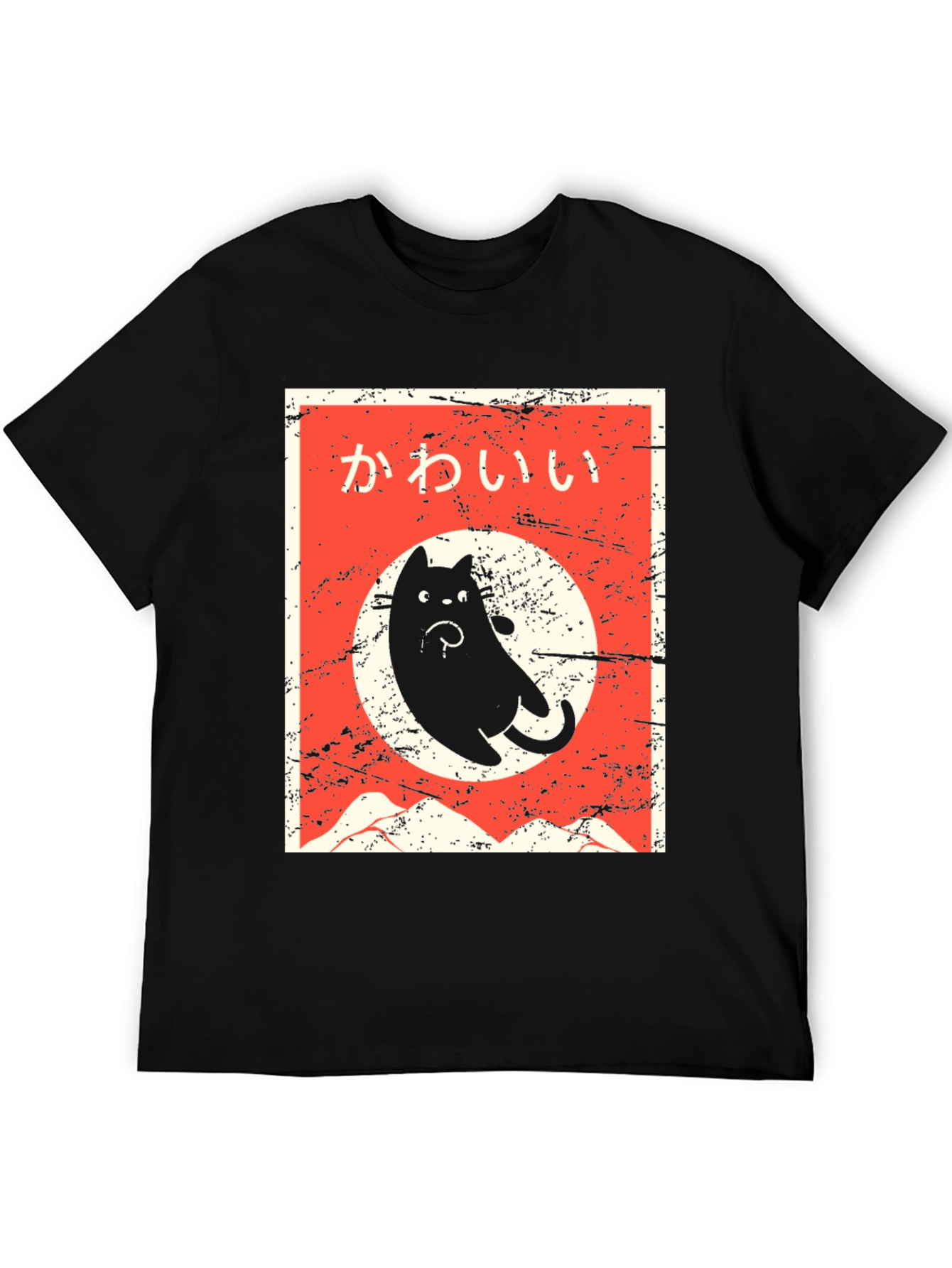 Kawaii Cat T-Shirt: Cute Japanese Style