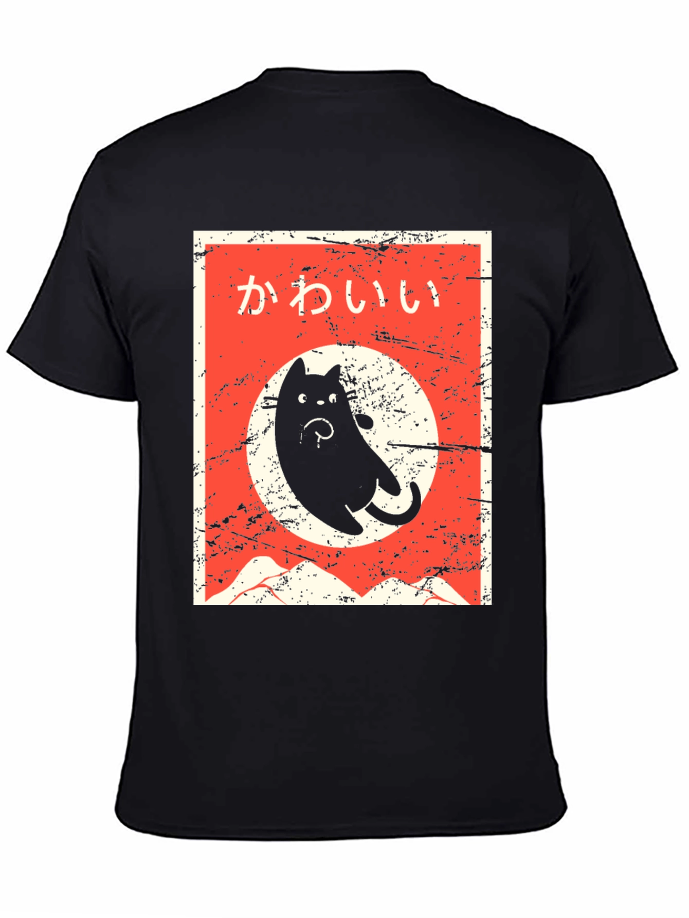 Kawaii Cat T-Shirt: Cute Japanese Style