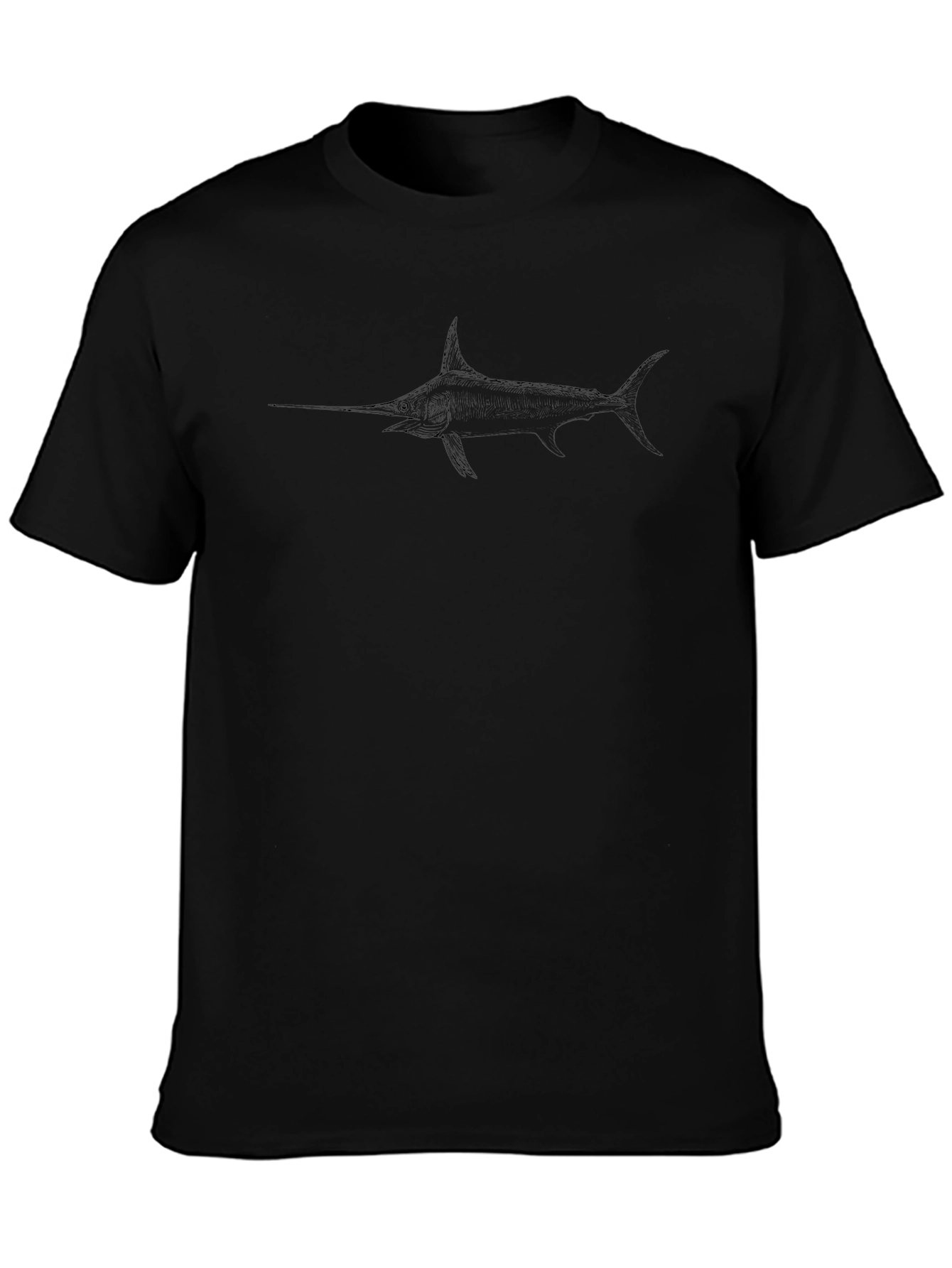 Swordfish Graphic Tee - Cool Angler Design