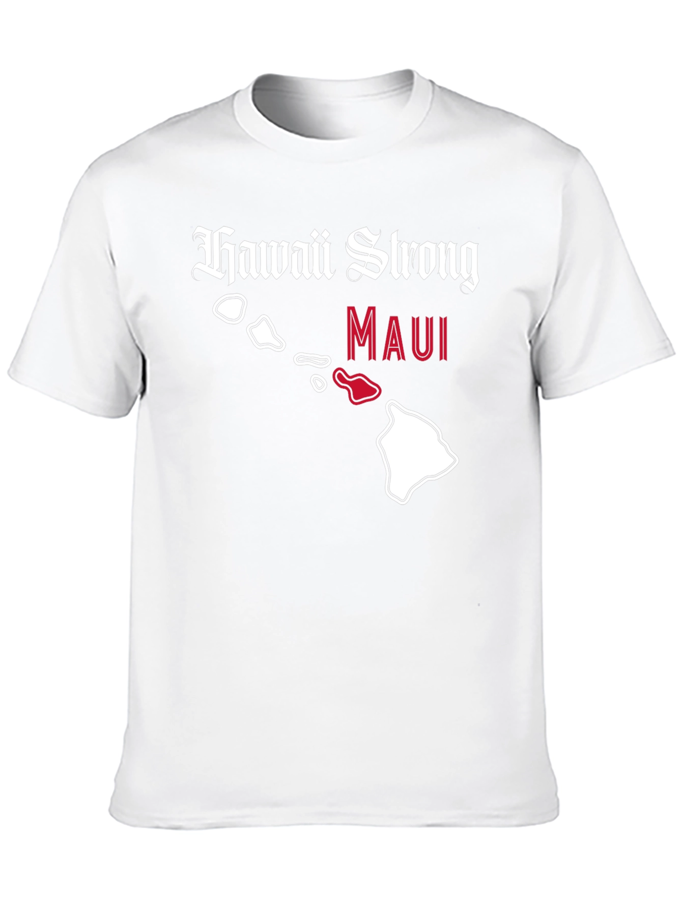 Hawaii Strong Maui T-Shirt - Show Your Support!