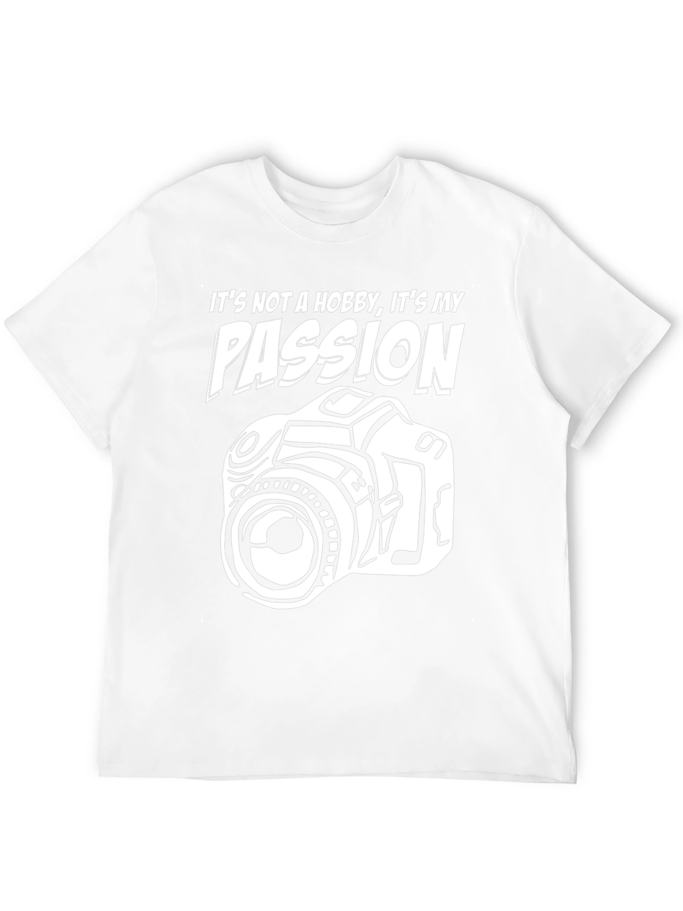 Photographer Passion Graphic Tee - Hobbyist Camera T-Shirt