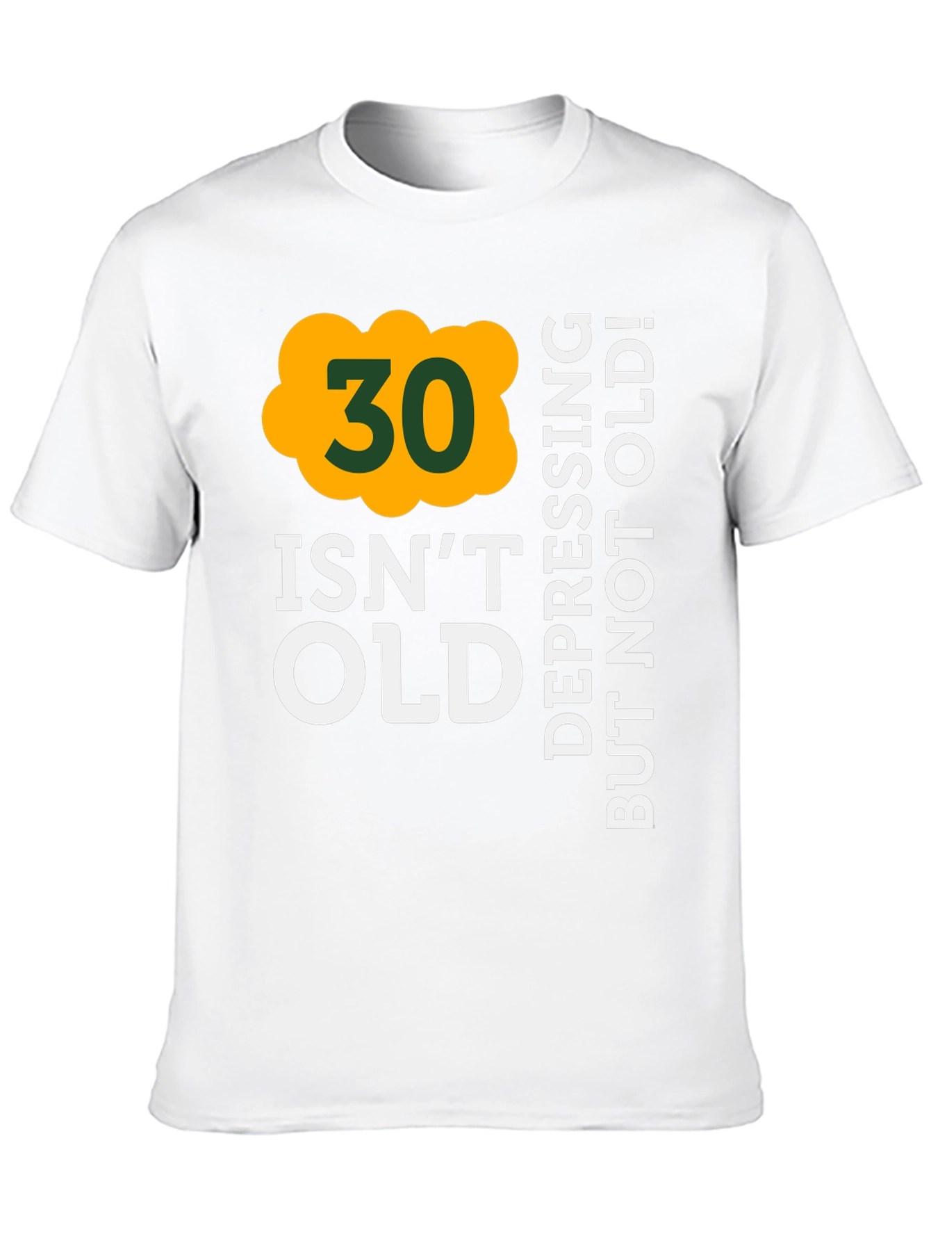 30 Isnt Old T-Shirt - Depressing But Not Old!