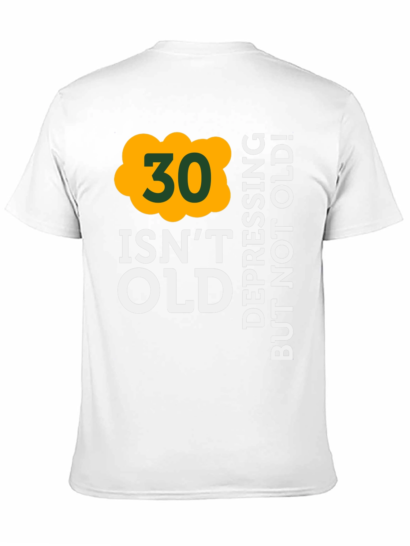 30 Isnt Old T-Shirt - Depressing But Not Old!
