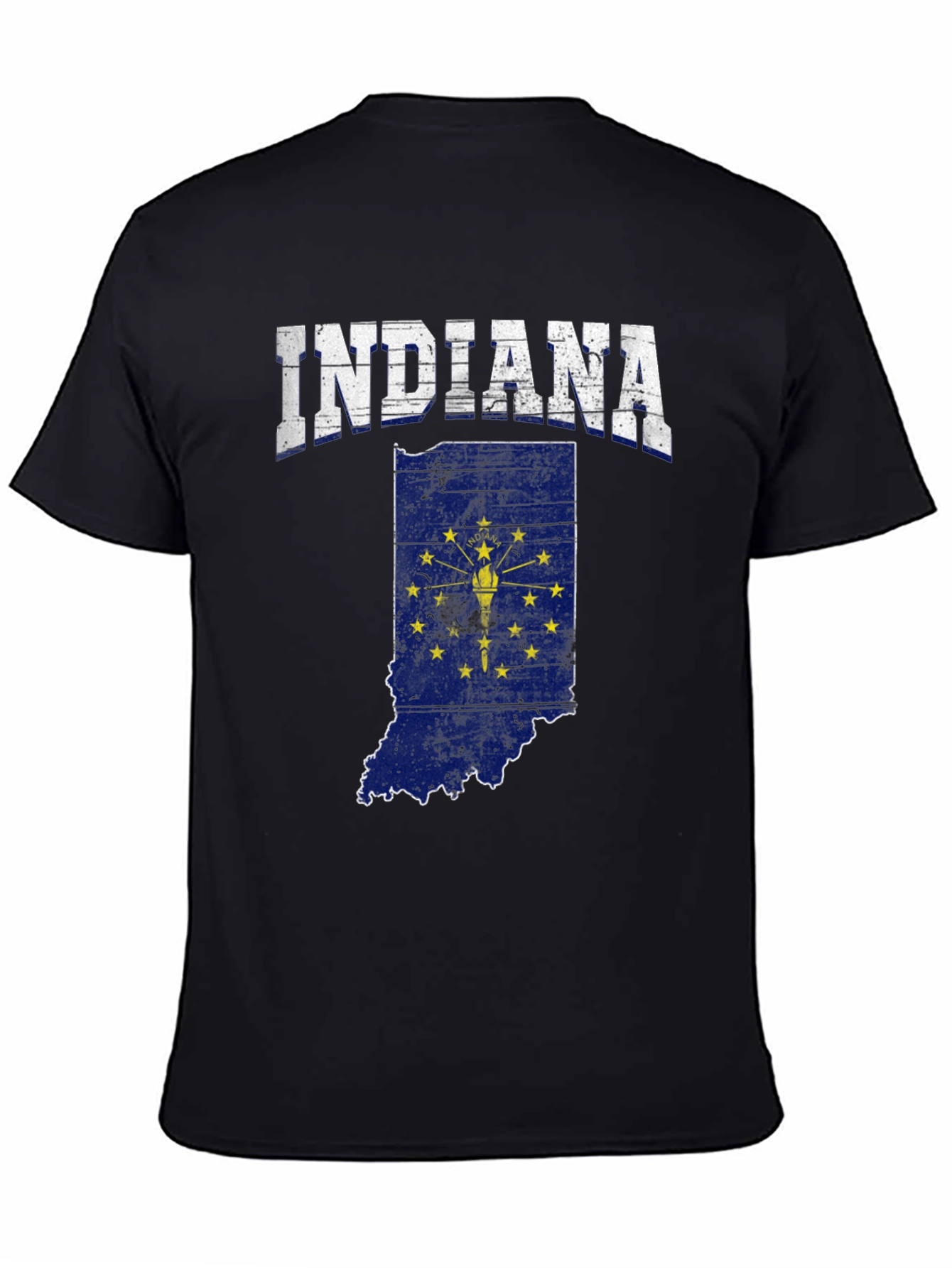 Indiana State Flag Graphic Tee