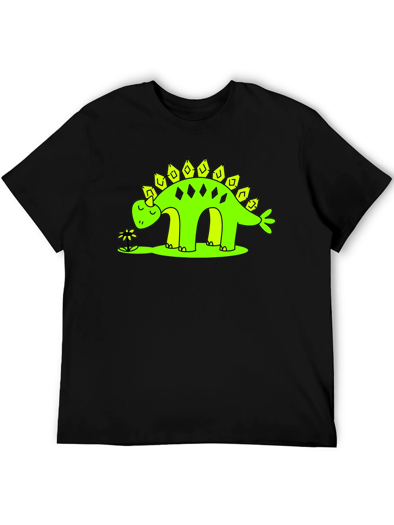 Dinosaur T-Shirt - Cute Stegosaurus Design