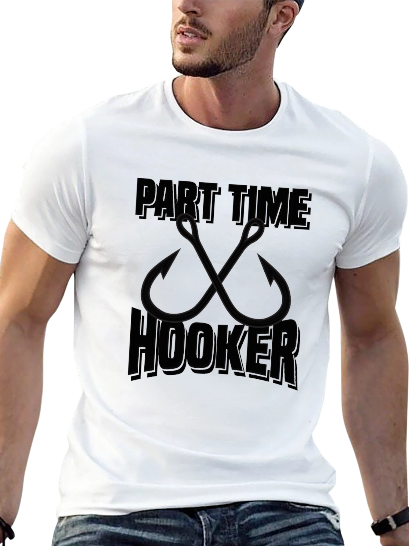 Part Time Hooker Fishing T-Shirt