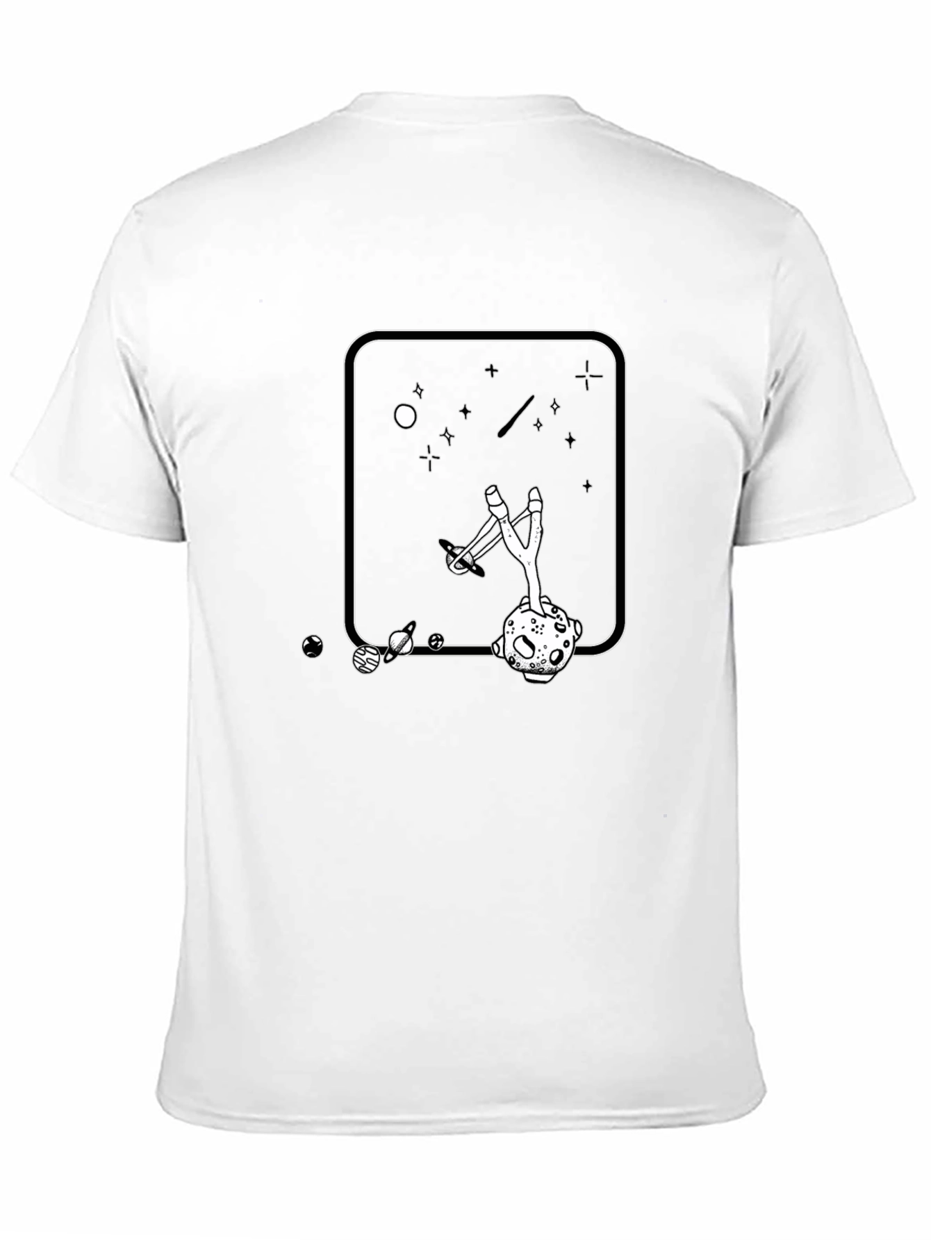 Space Slingshot Tee - Galaxy Design