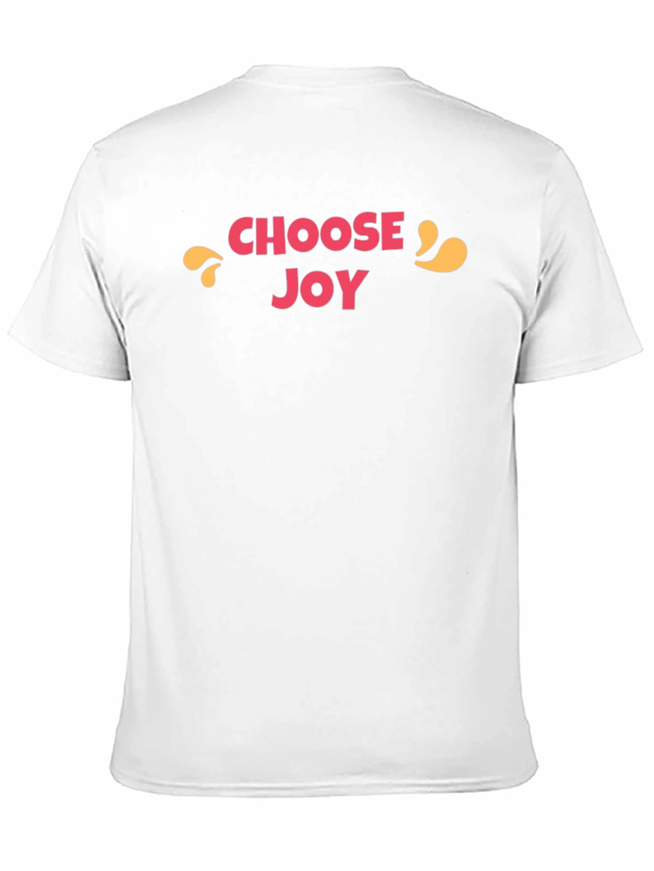 Choose Joy Graphic Tee - Black Cotton T-Shirt