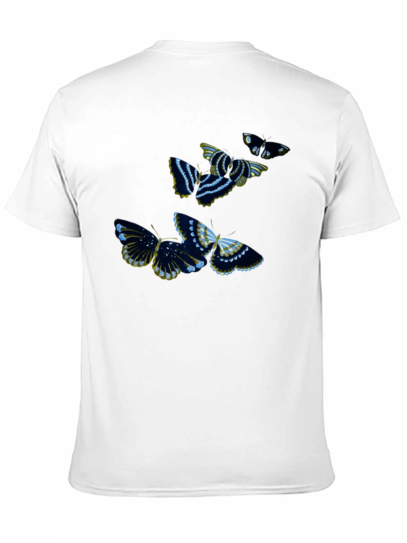 Butterfly Graphic Black T-Shirt