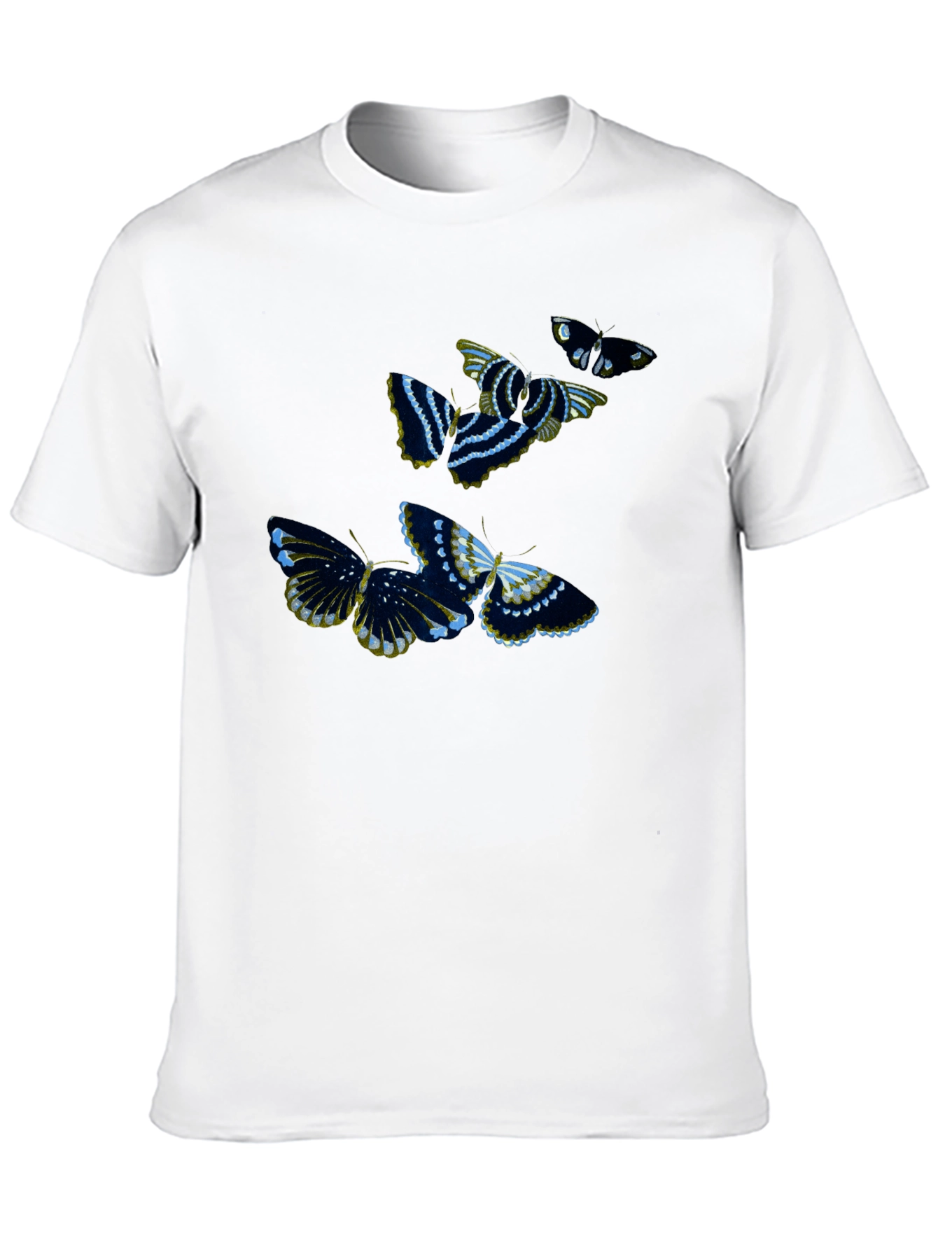 Butterfly Graphic Black T-Shirt