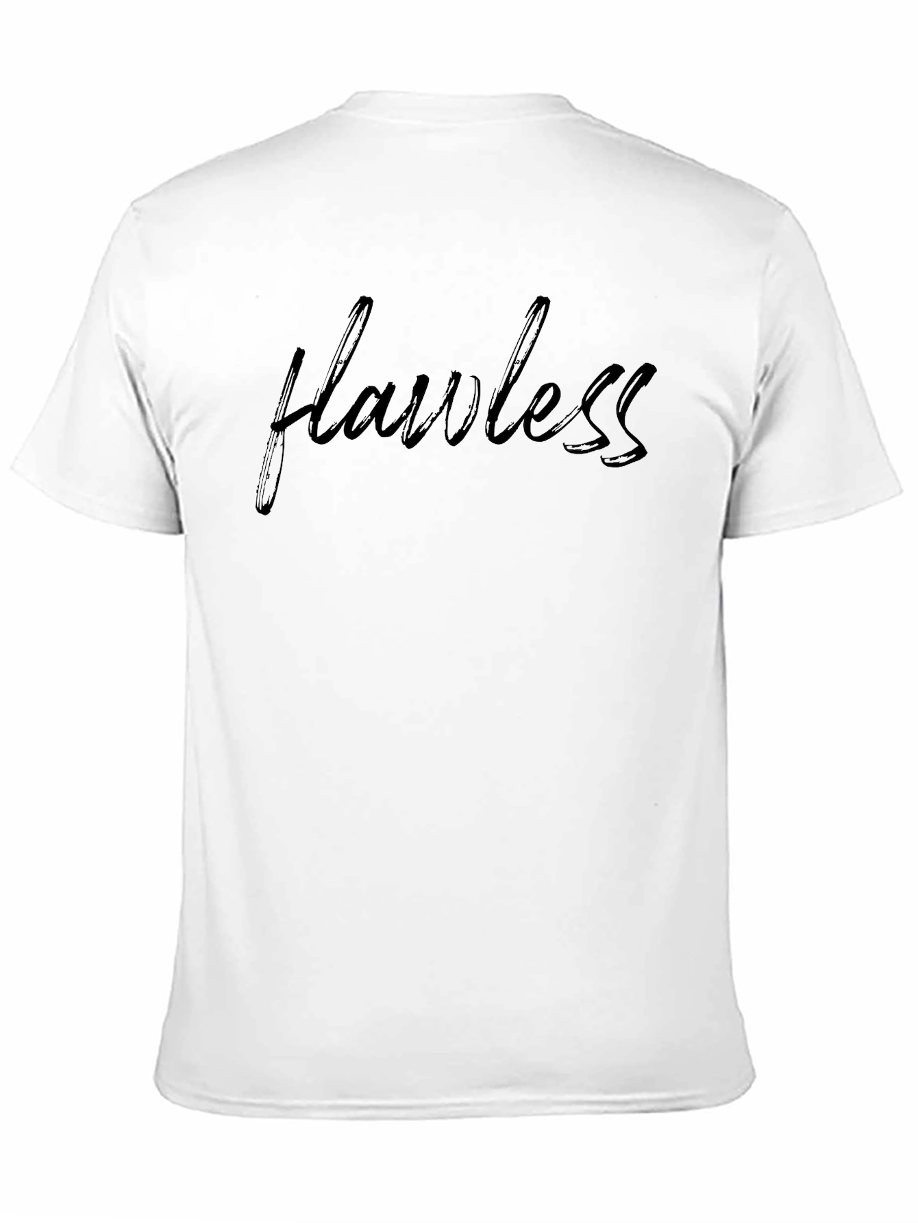 Flawless Black Crew Neck T-Shirt