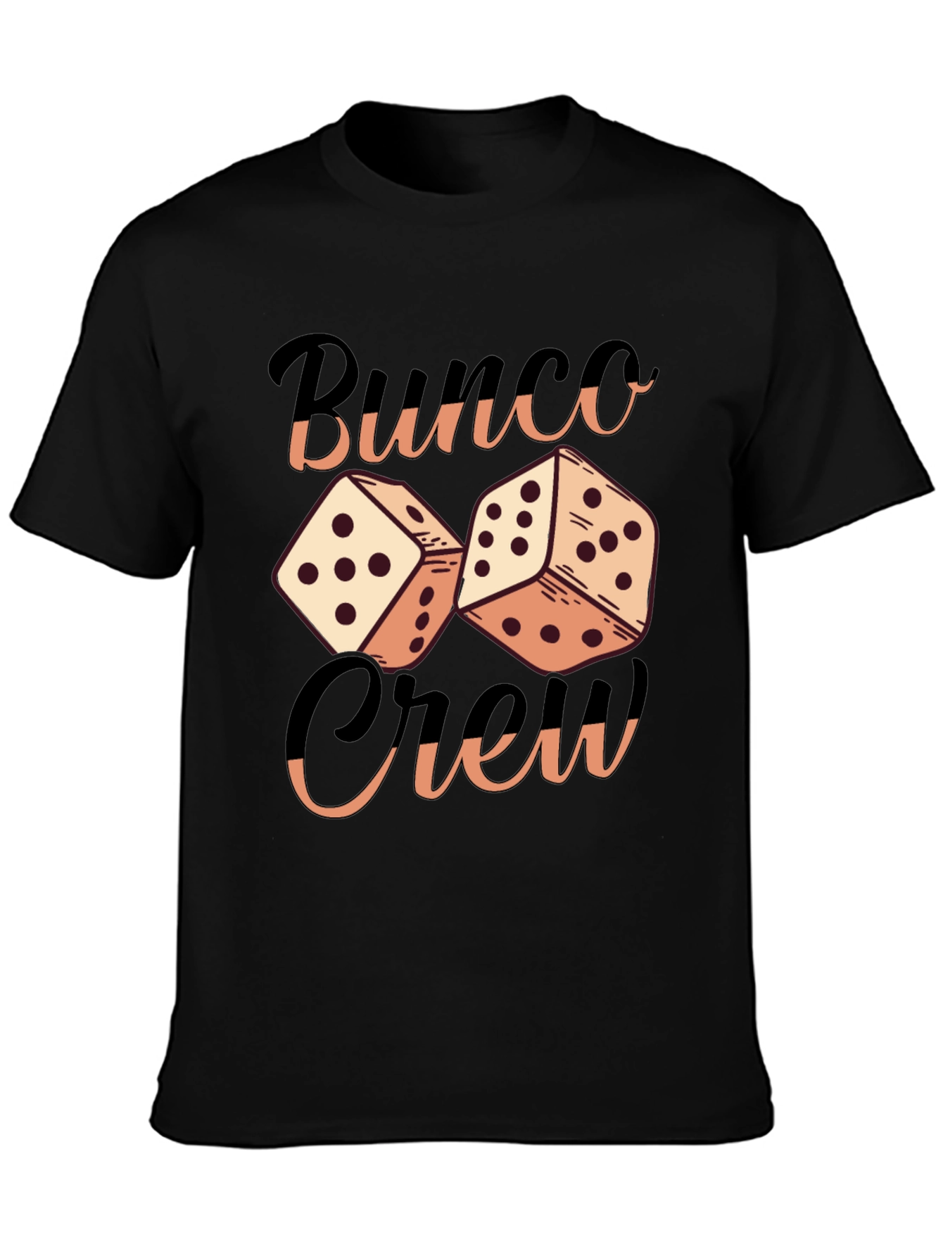 Bunco Crew Dice Graphic T-Shirt