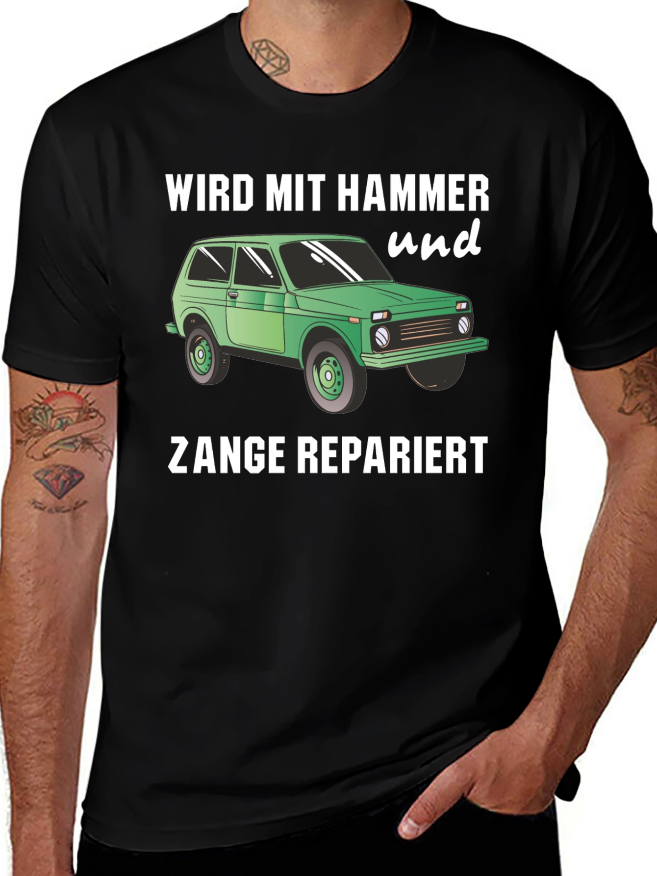 Hammer & Zange Auto Repair T-Shirt