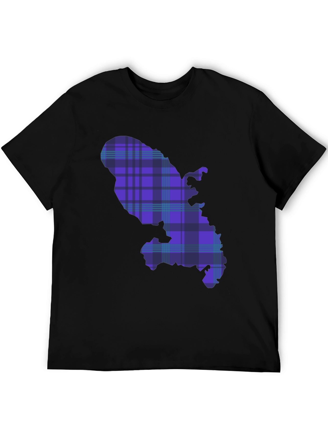 Martinique Plaid T-Shirt - Island Pride Tee