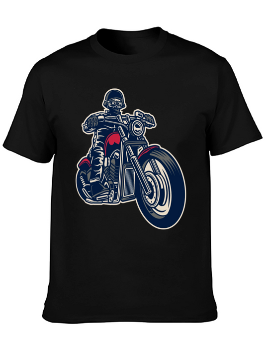 Biker Graphic T-Shirt - Ride in Style