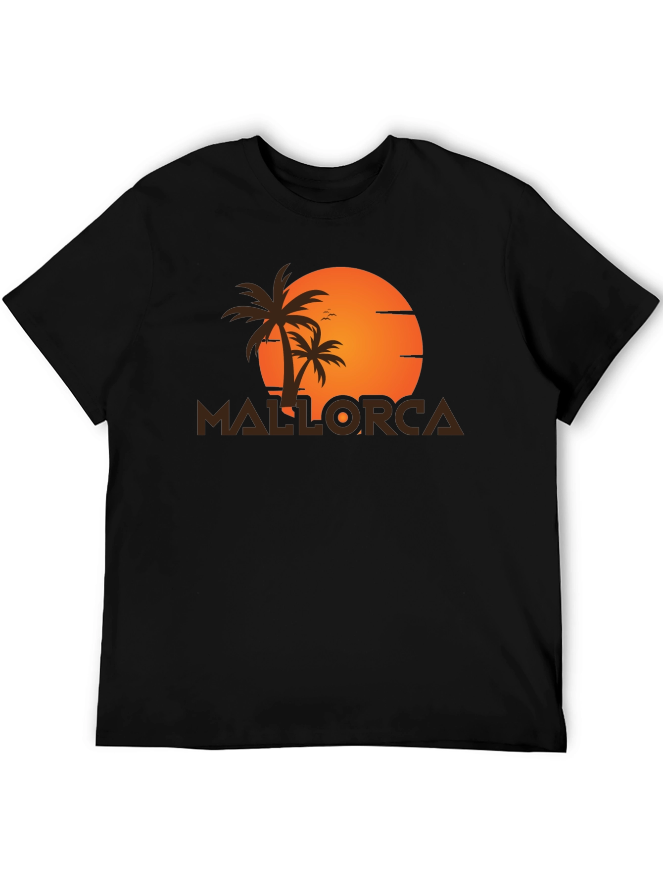 Mallorca Palm Tree Sunset T-Shirt