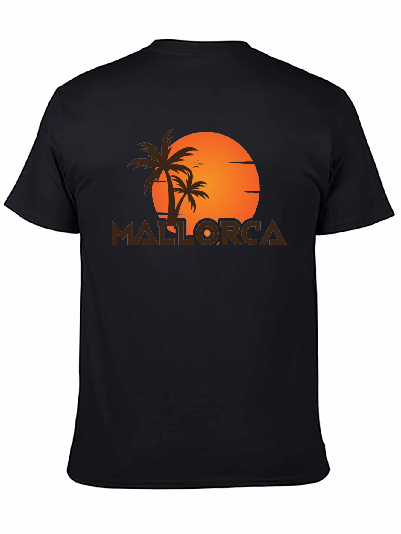 Mallorca Palm Tree Sunset T-Shirt