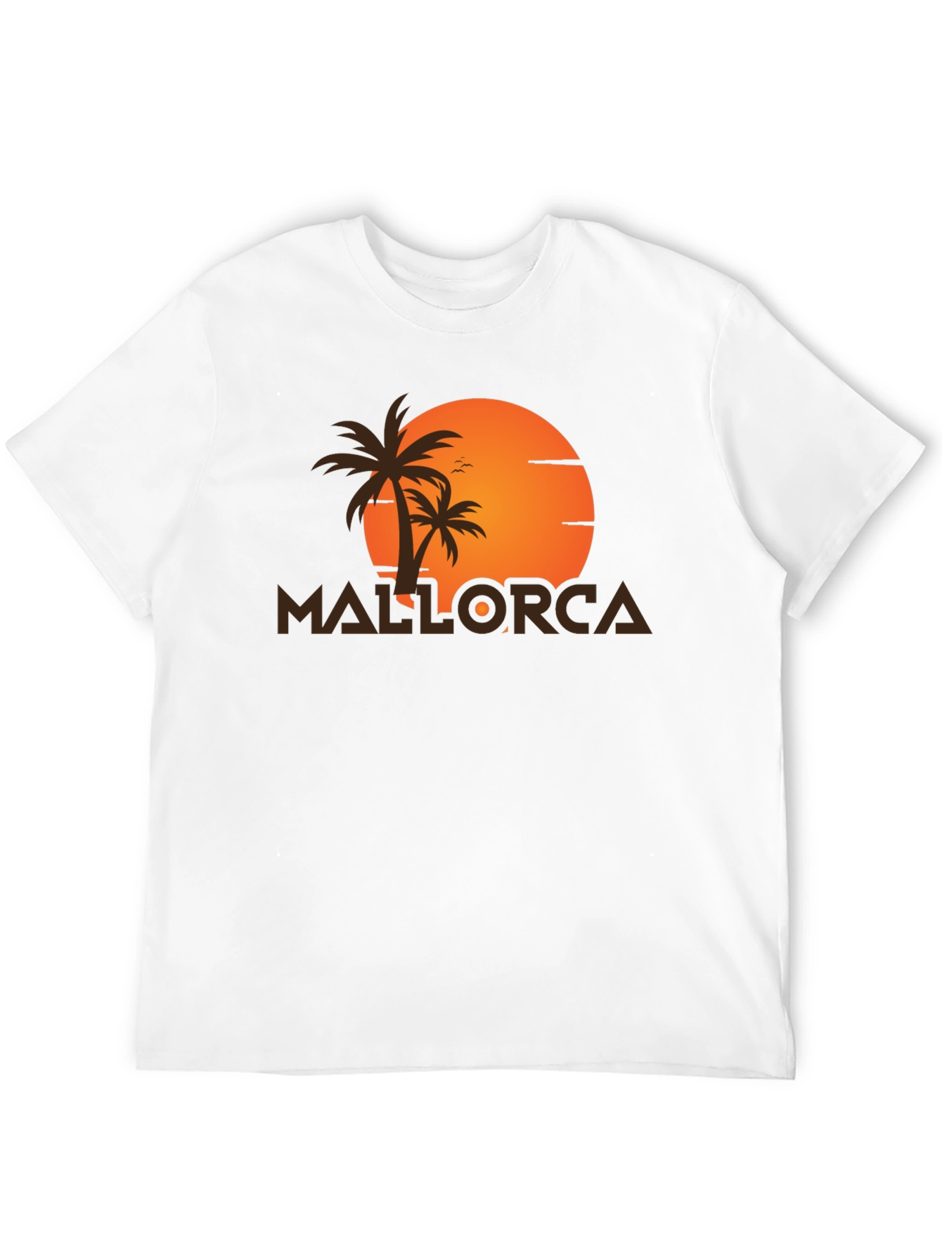 Mallorca Palm Tree Sunset T-Shirt
