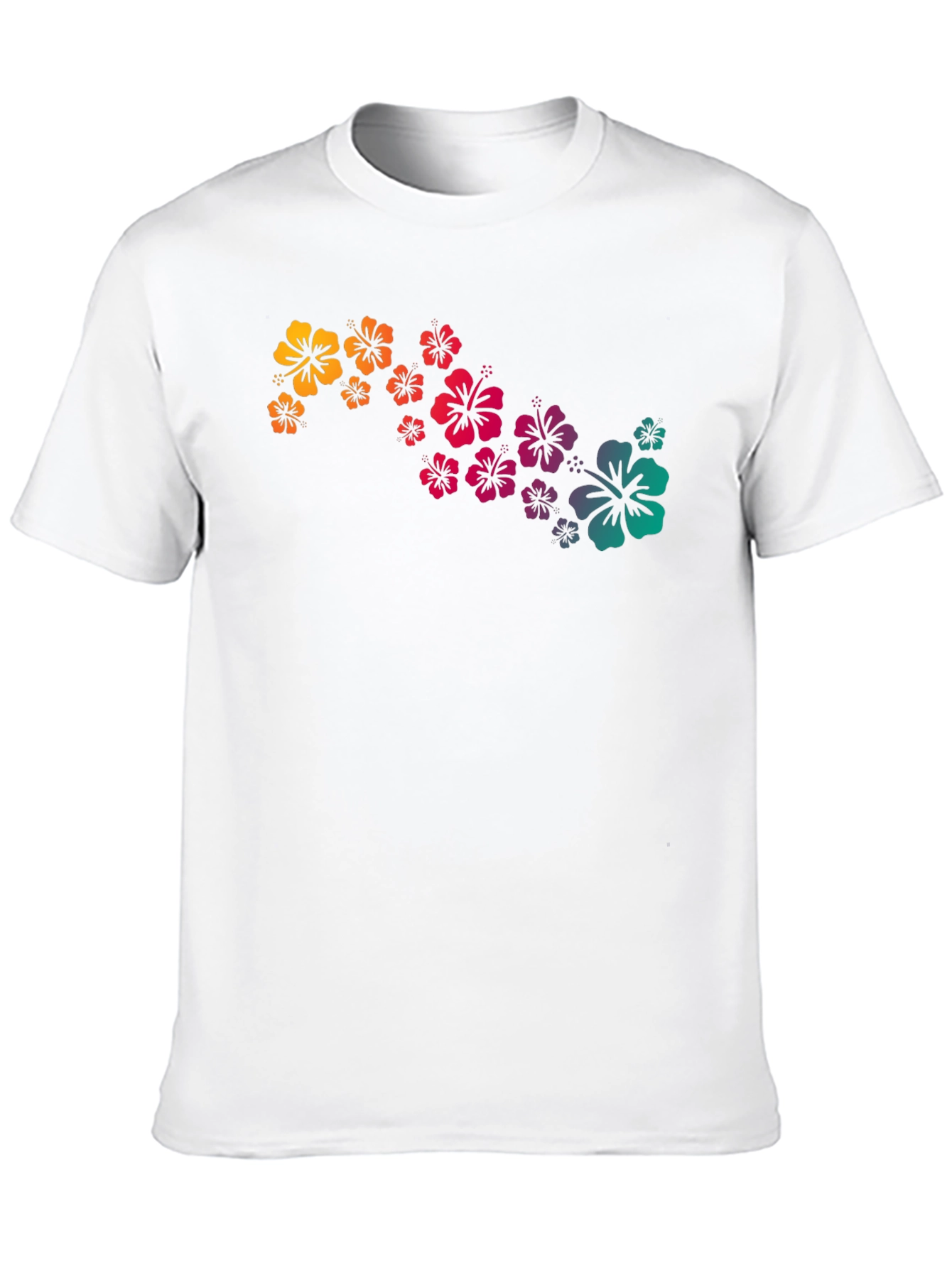 Tropical Hibiscus Flower T-Shirt