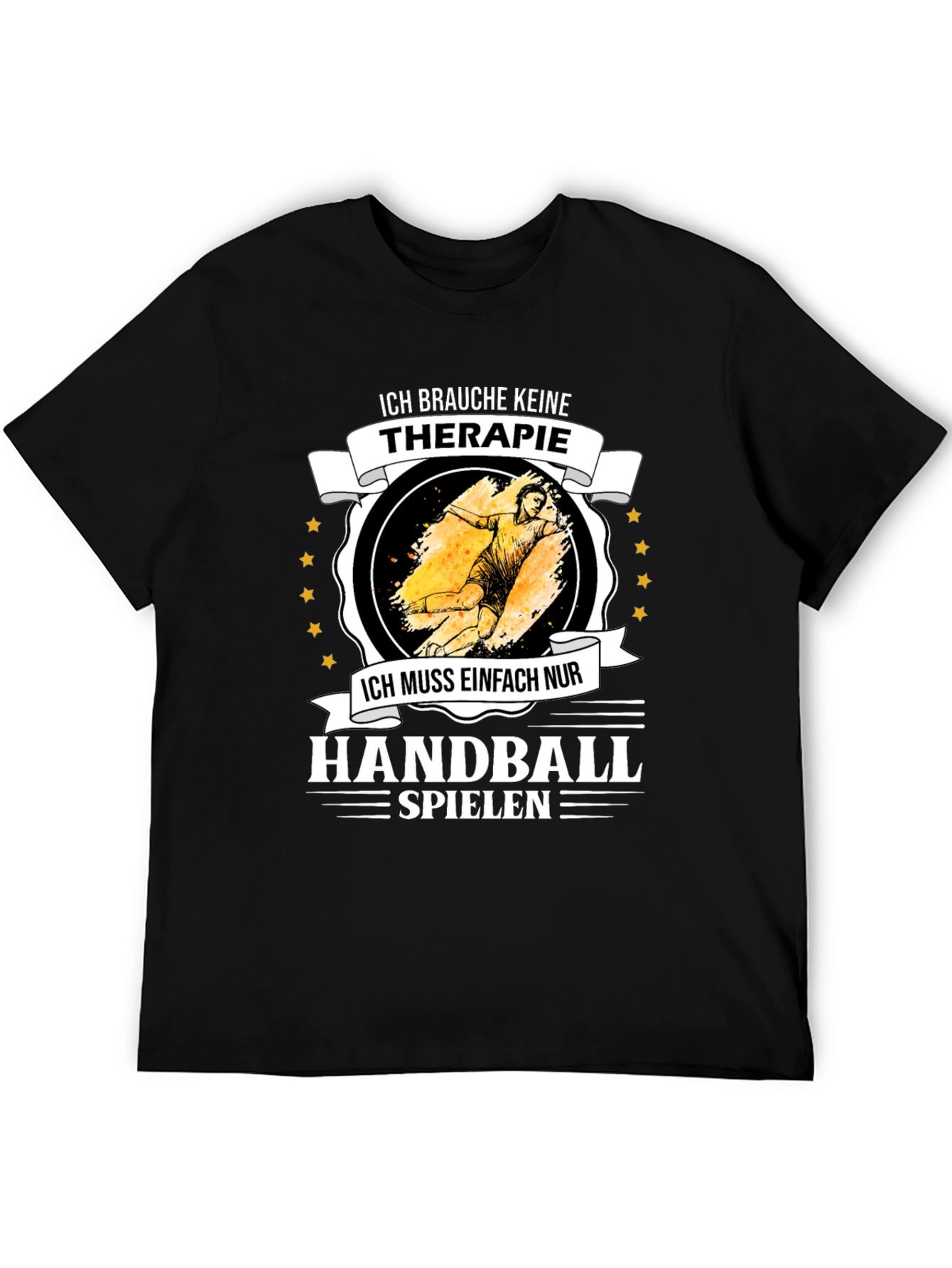 Handball Therapy Graphic T-Shirt