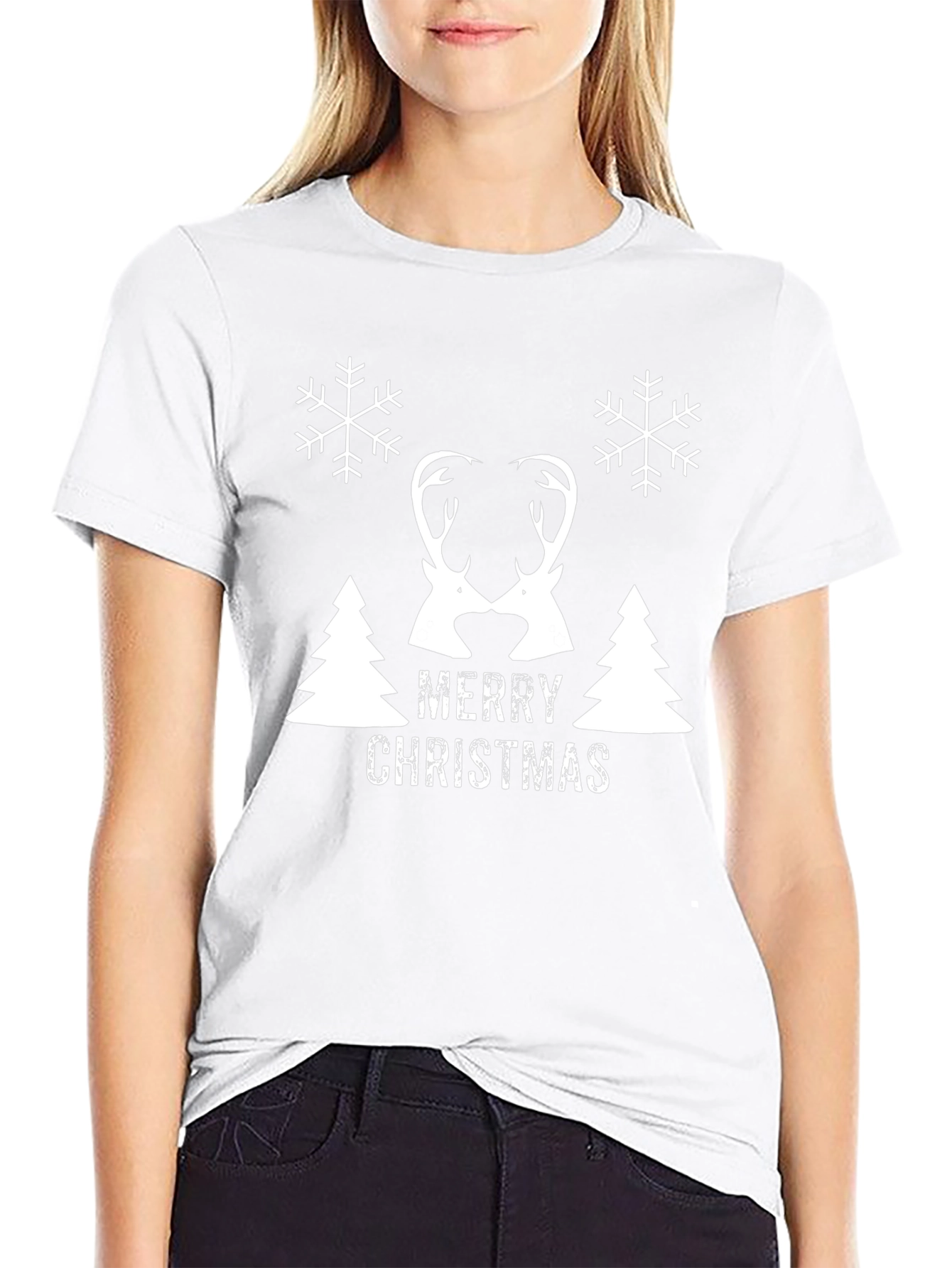 Merry Christmas Reindeer T-Shirt