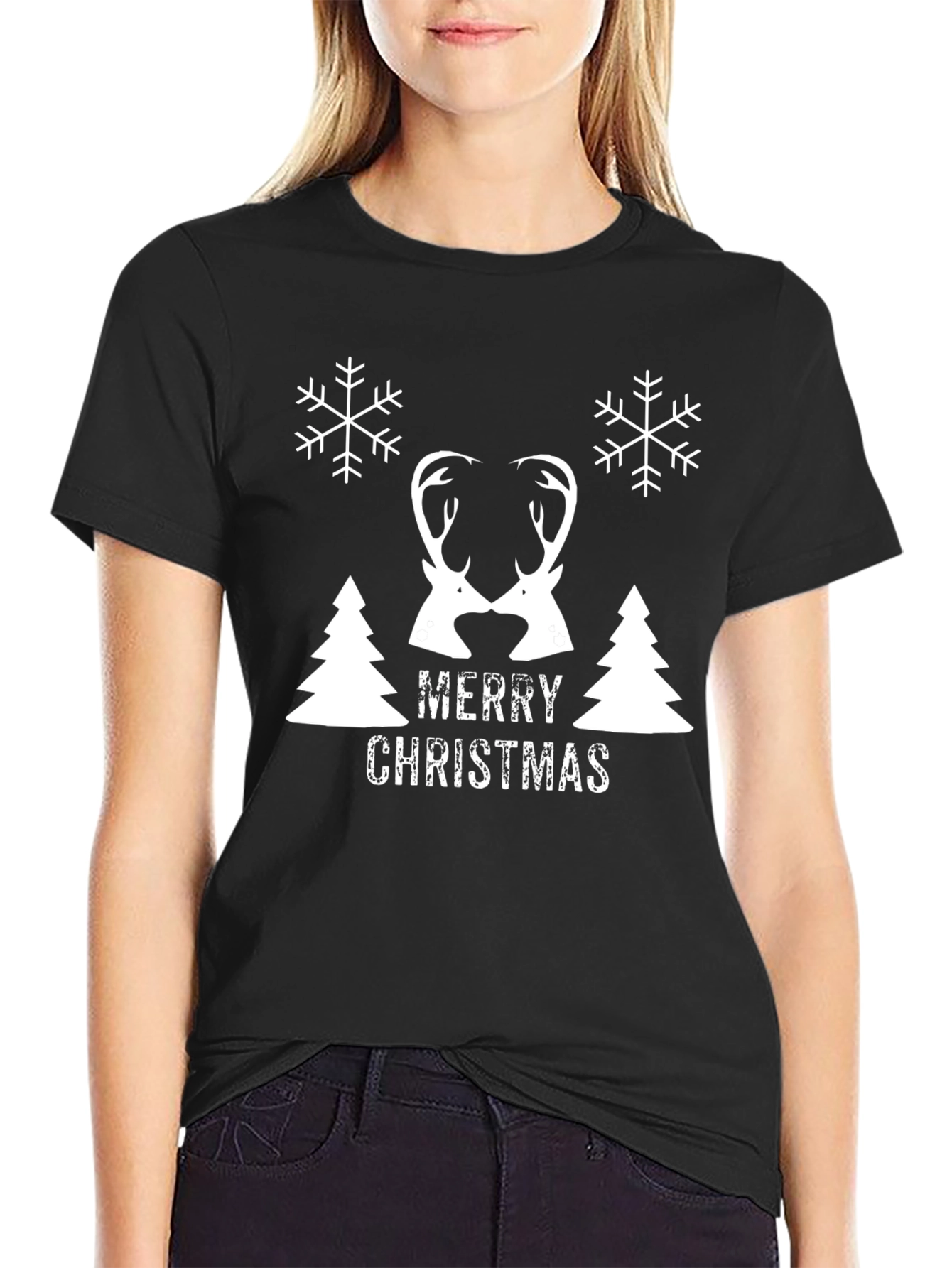Merry Christmas Reindeer T-Shirt