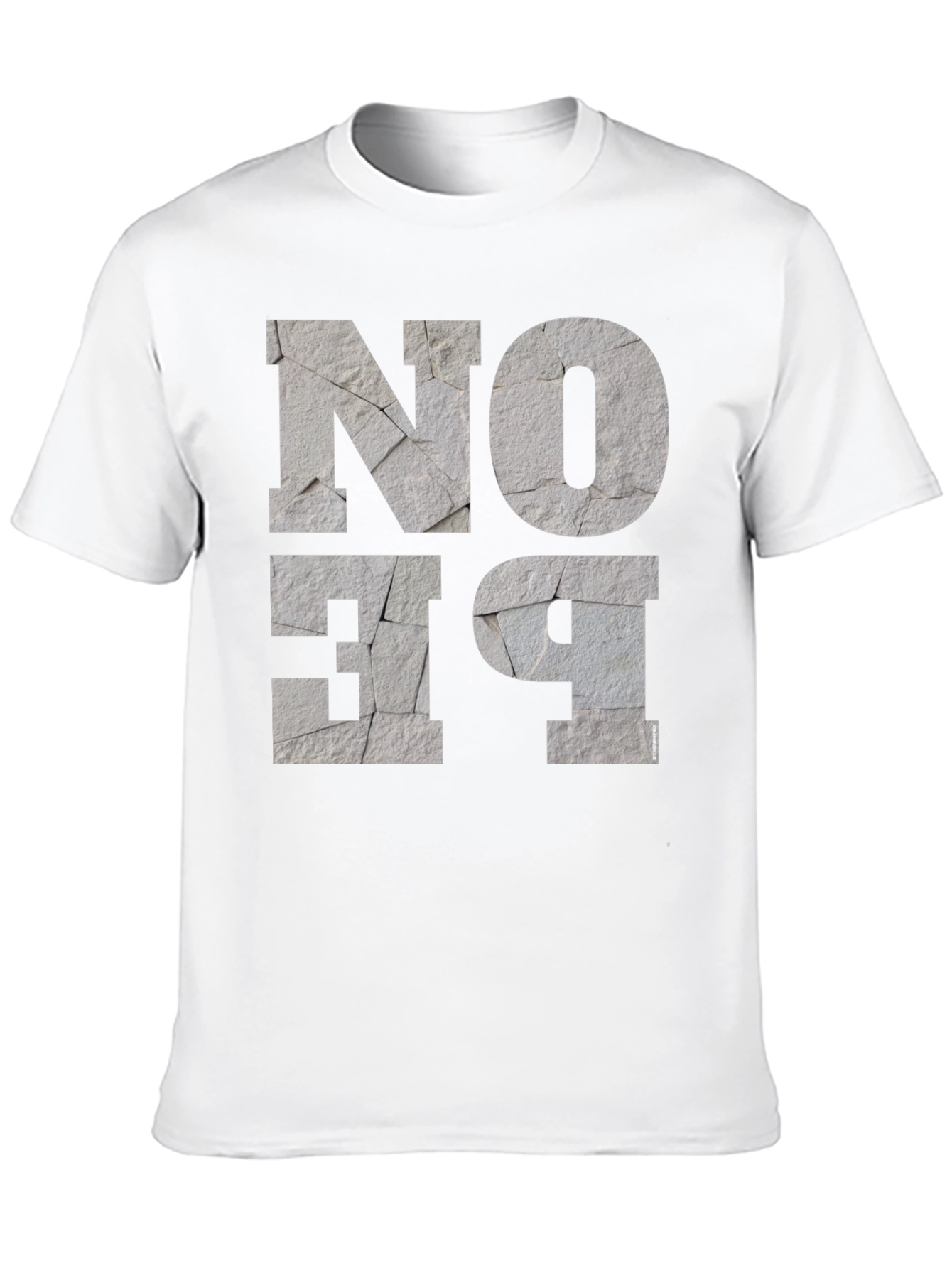 No Be T-Shirt Graphic Print Tee for Men