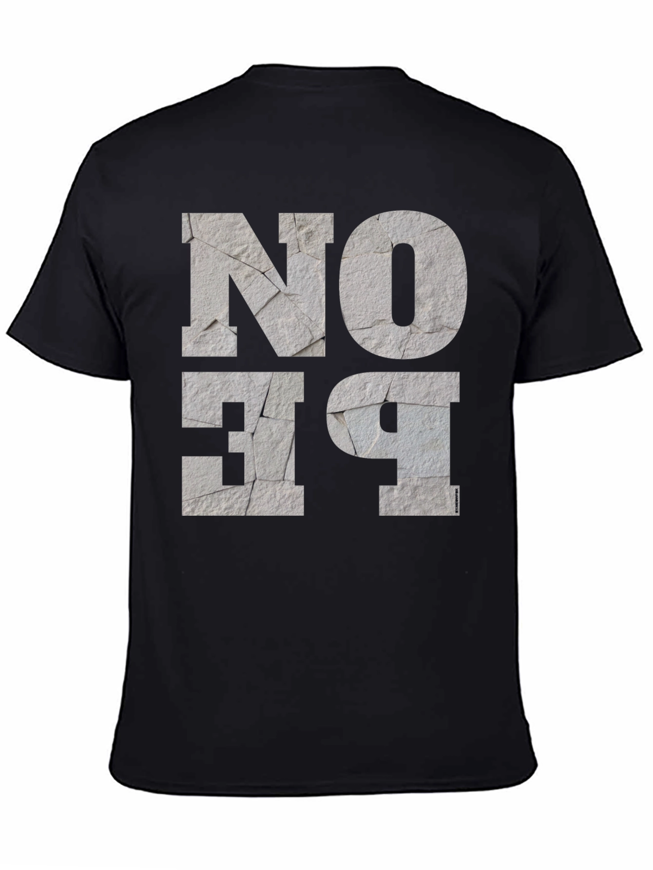 No Be T-Shirt Graphic Print Tee for Men