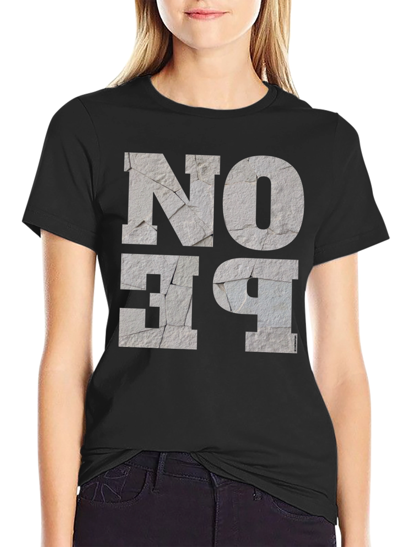 No Be T-Shirt Graphic Print Tee for Men