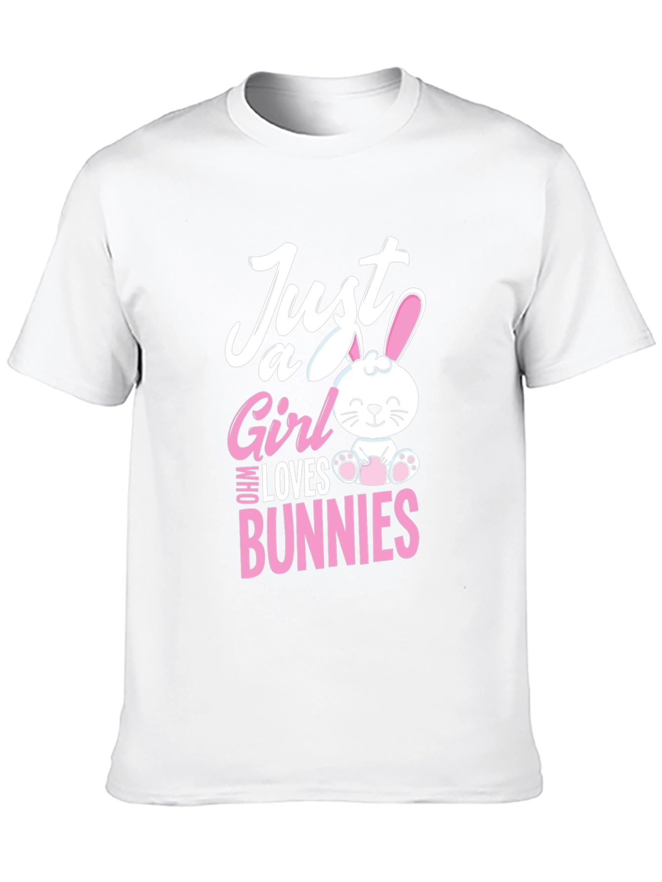 Just a Girl Who Loves Bunnies T-Shirt