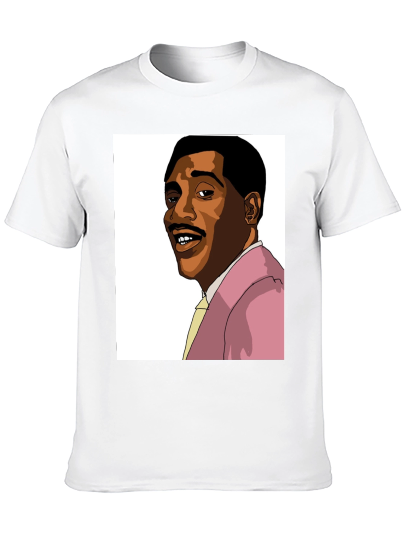 Retro Cartoon Portrait Graphic T-Shirt