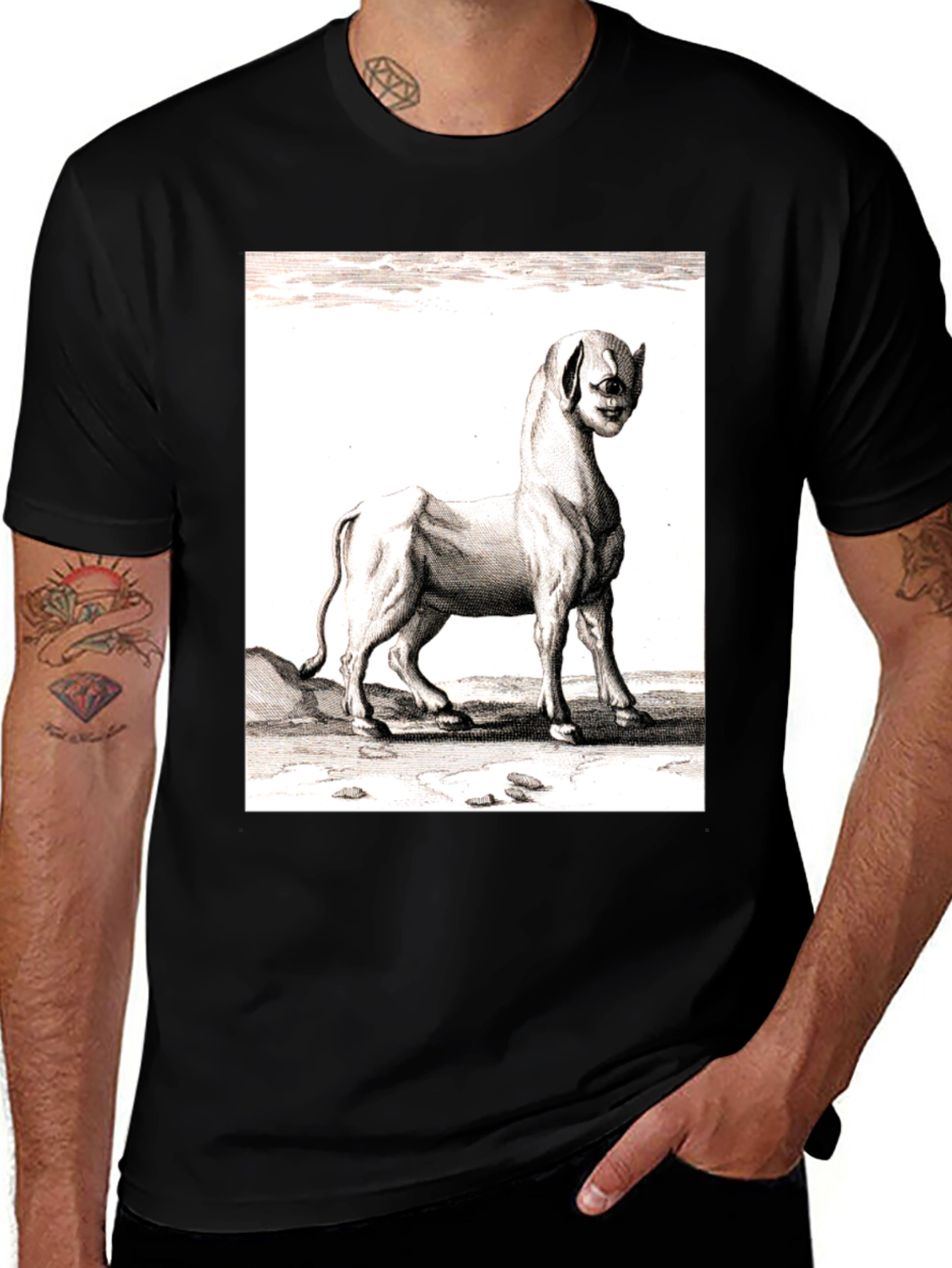 Cyclops Creature Graphic Tee