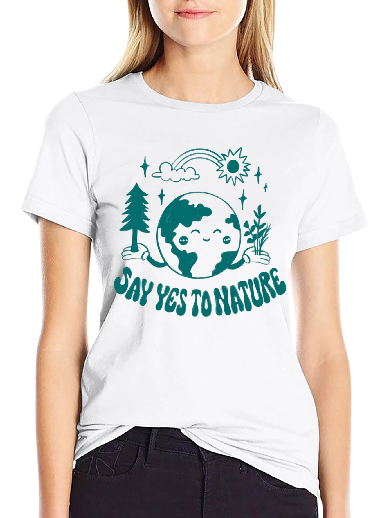 Say Yes to Nature Graphic Tee