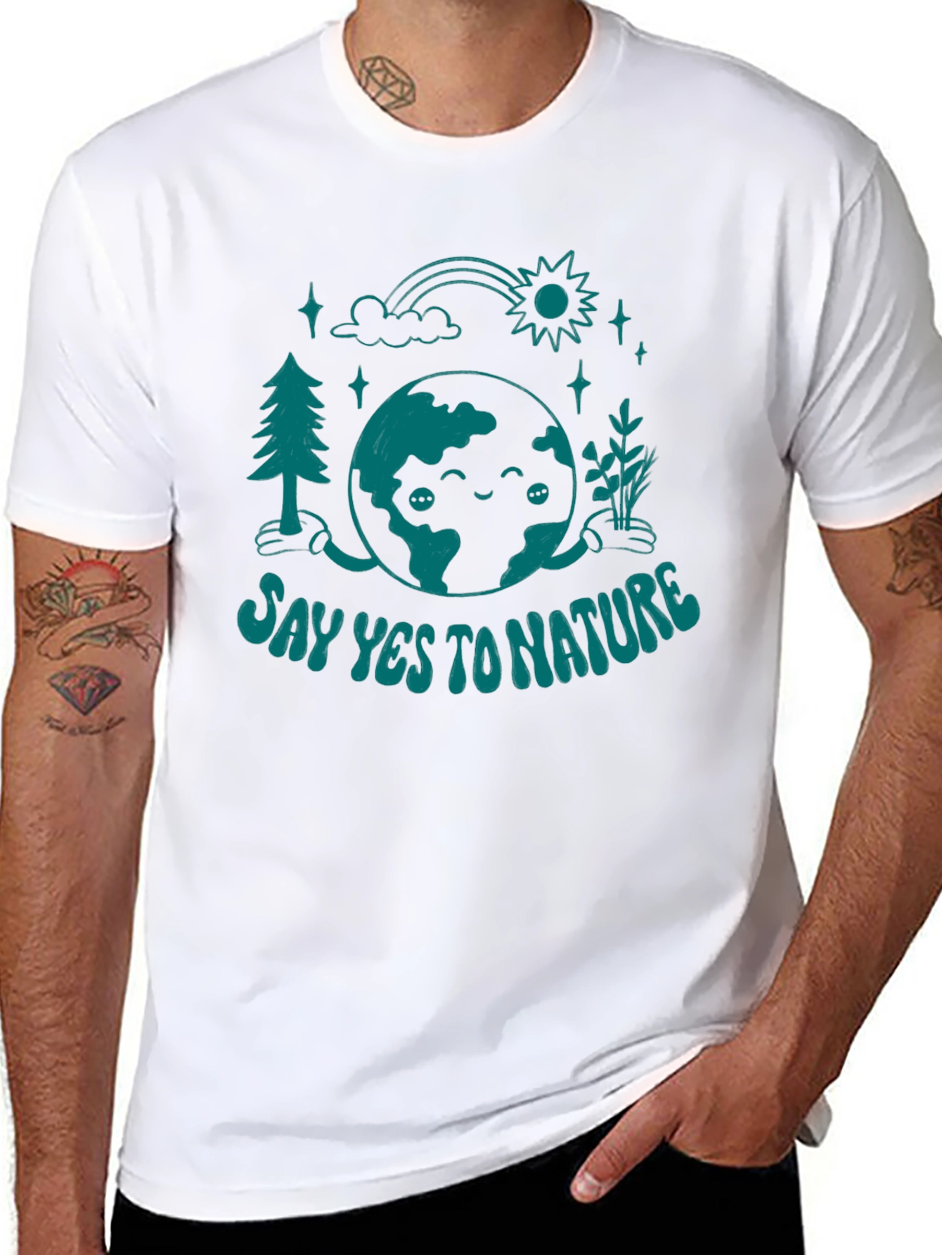 Say Yes to Nature Graphic Tee