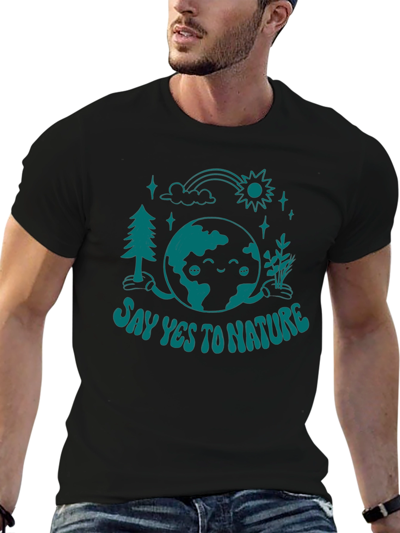 Say Yes to Nature Graphic Tee