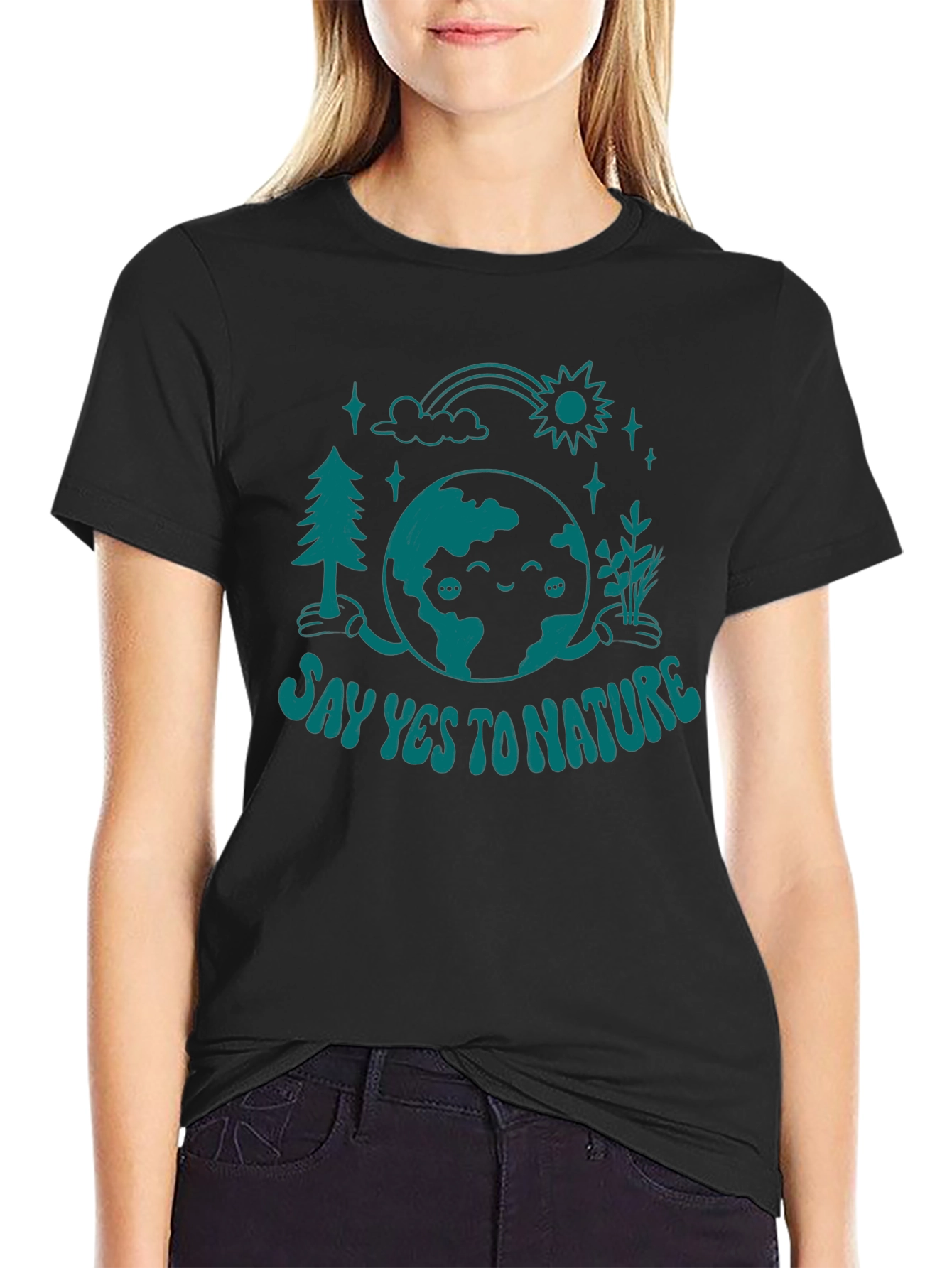 Say Yes to Nature Graphic Tee