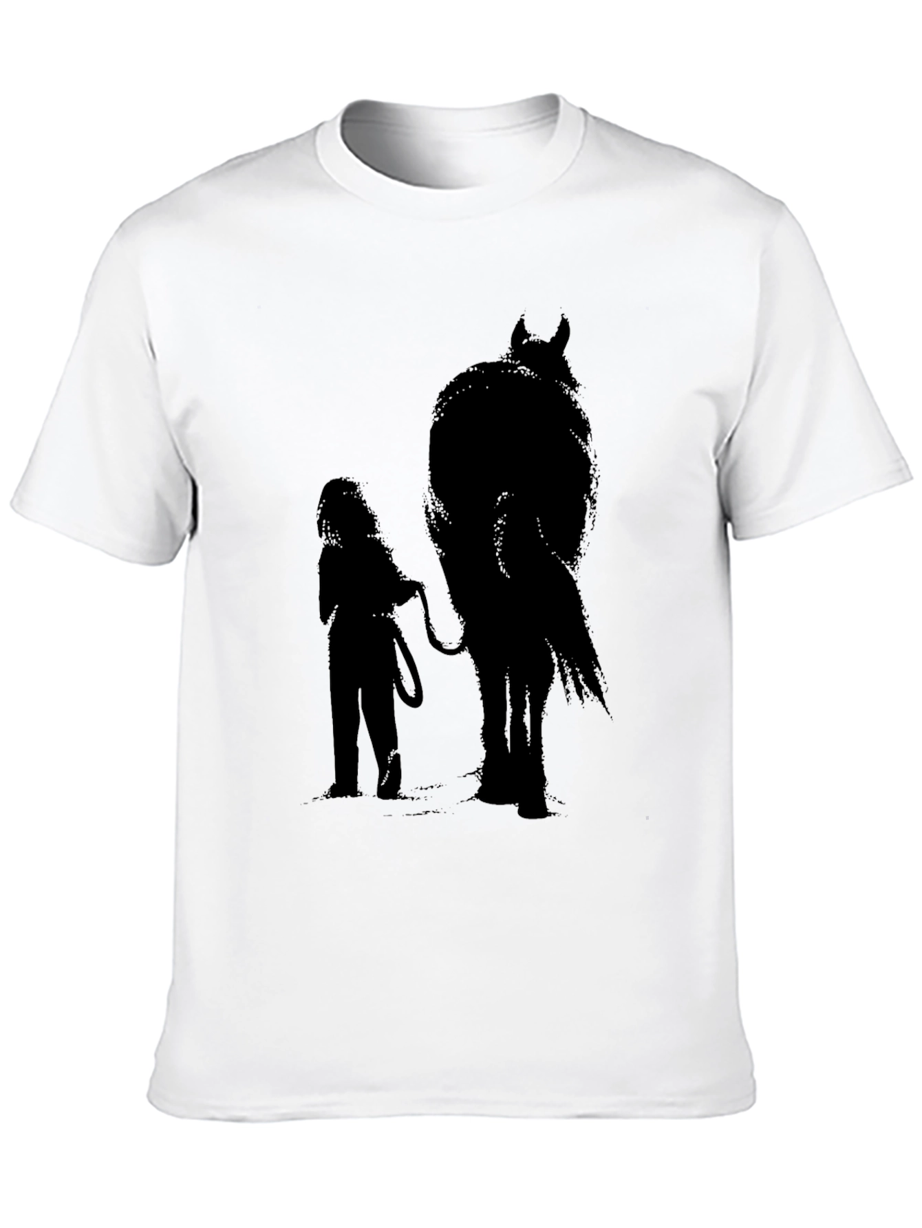 Girl & Horse Silhouette Graphic Tee
