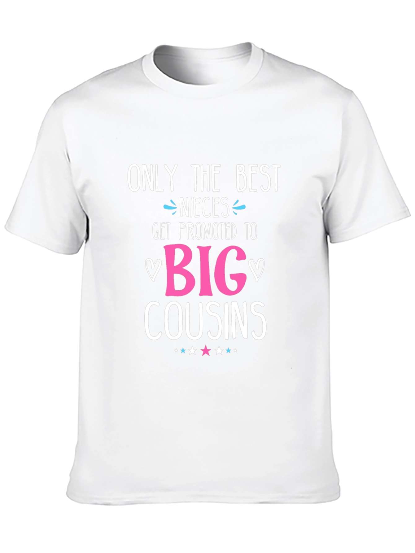 Best Nieces Big Cousins Graphic T-Shirt