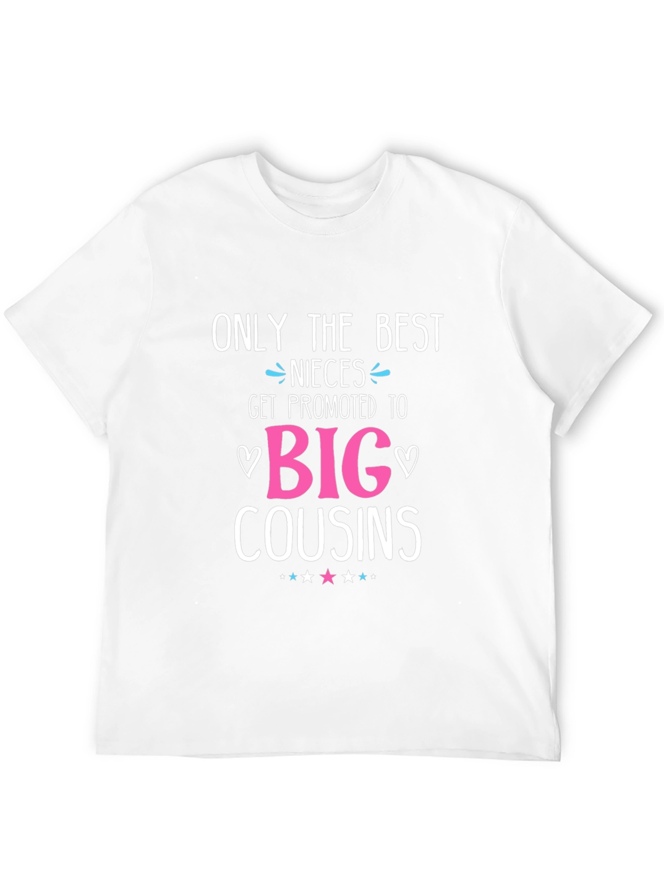 Best Nieces Big Cousins Graphic T-Shirt