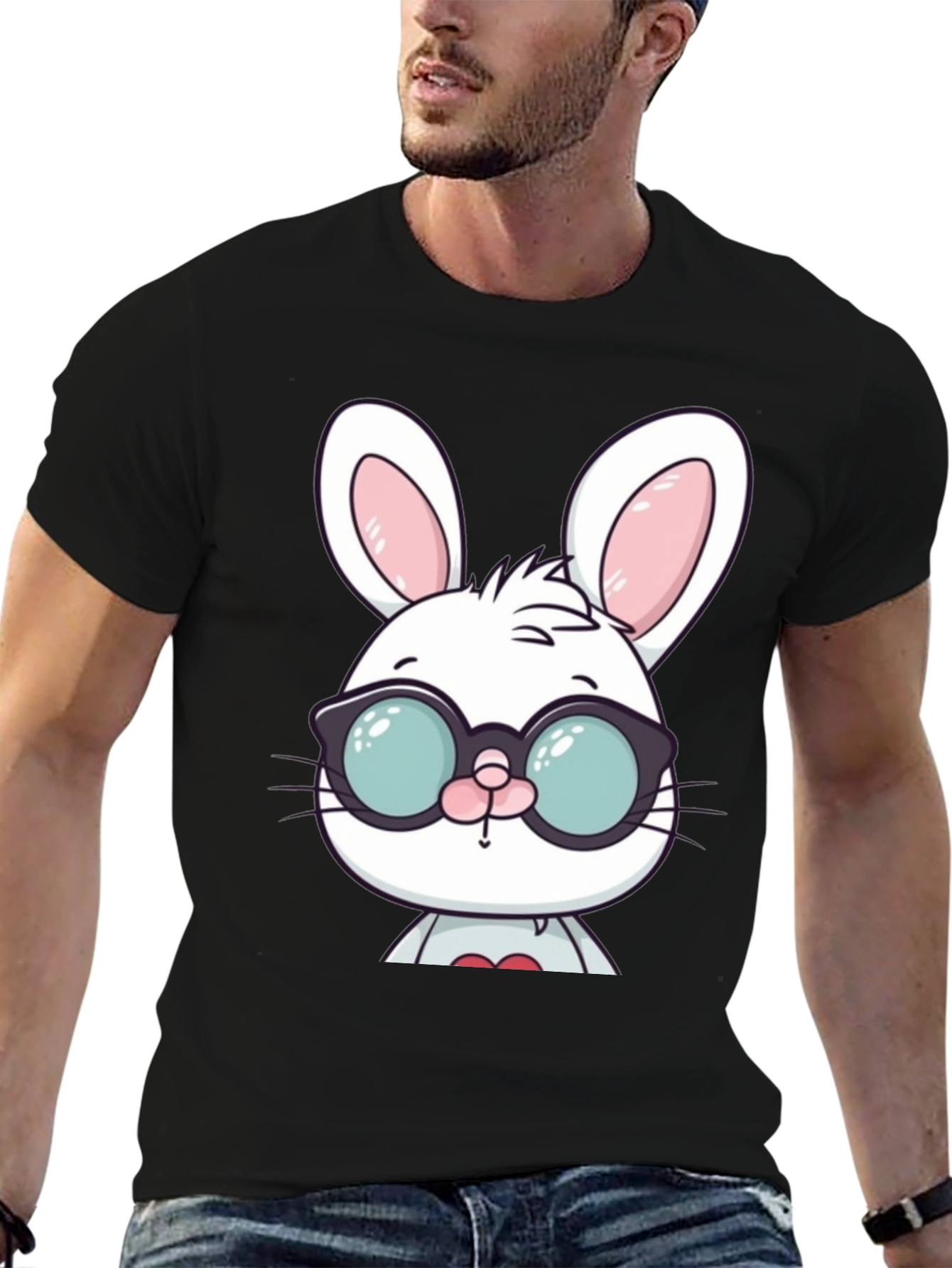 Cool Bunny Graphic Tee