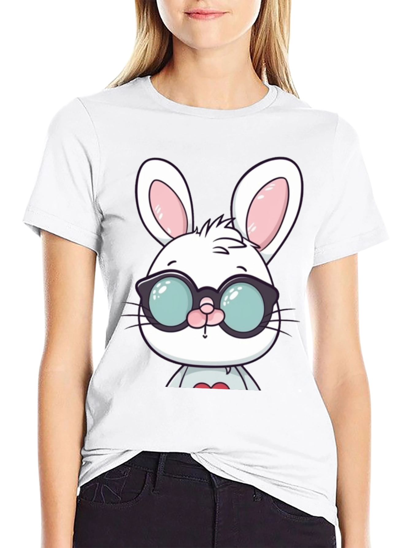 Cool Bunny Graphic Tee
